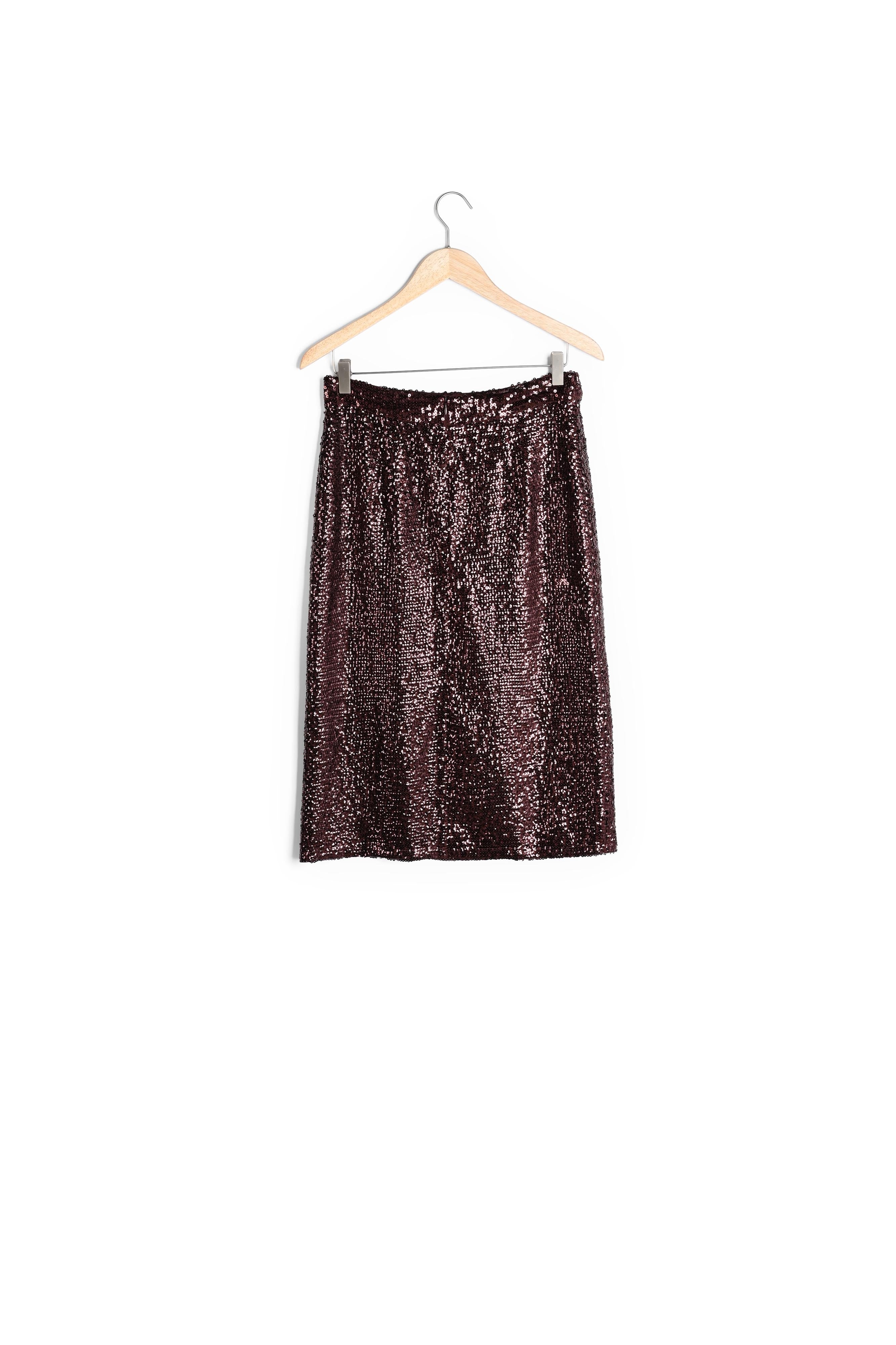 Jupe midi à sequins Beatrice Faume - seconde main