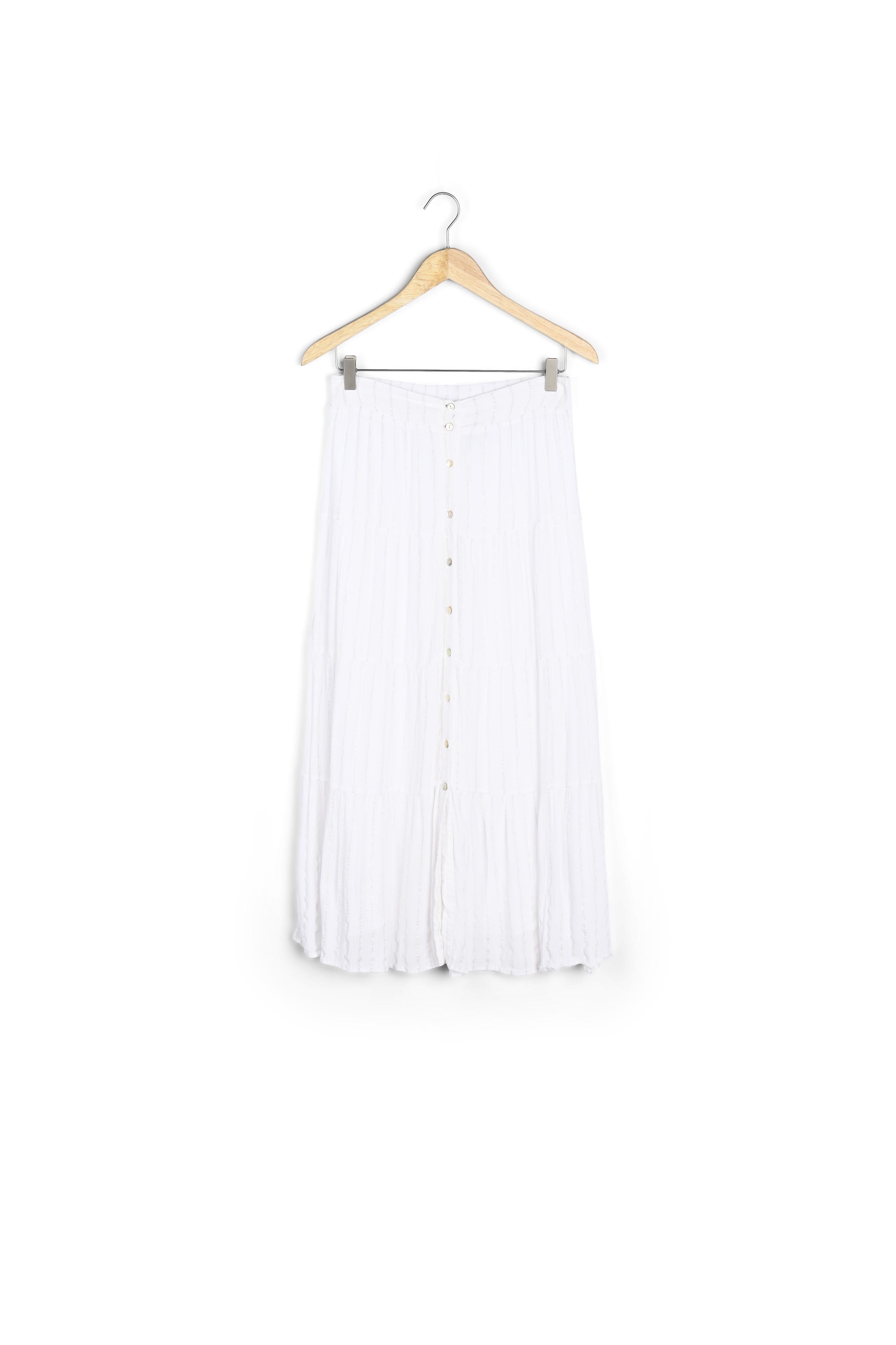 Jupe longue écru Emira Faume - seconde main