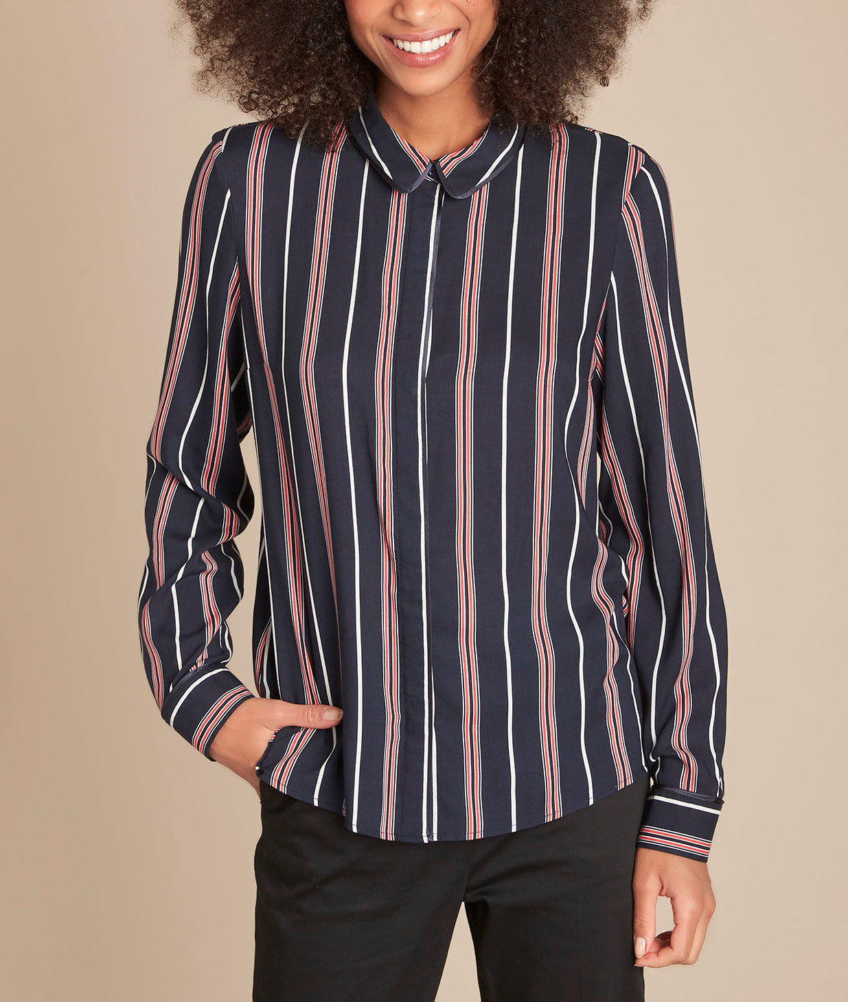 Chemise rayée Marco Faume - seconde main