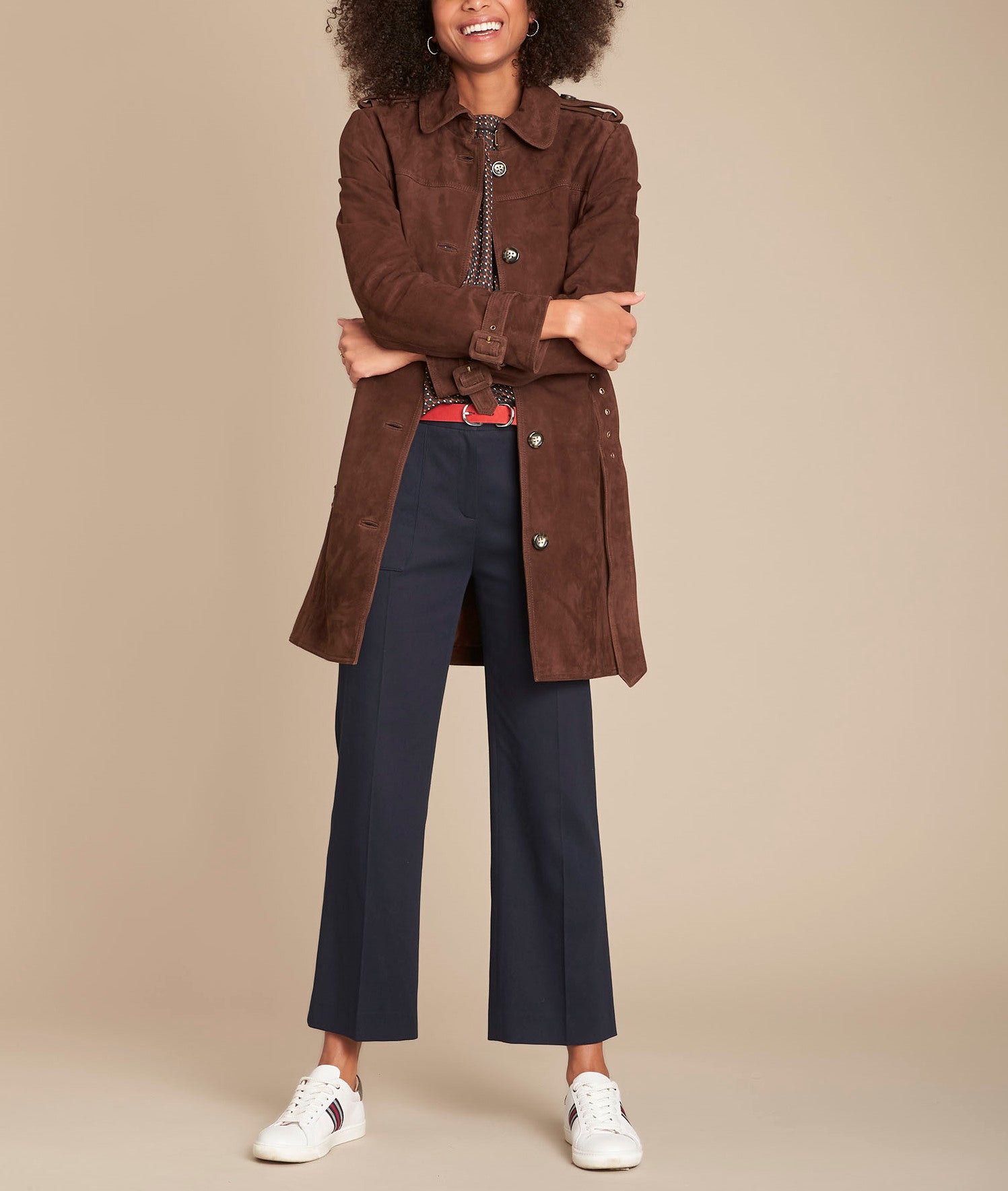 Blouse noire imprimée Melena Faume - seconde main