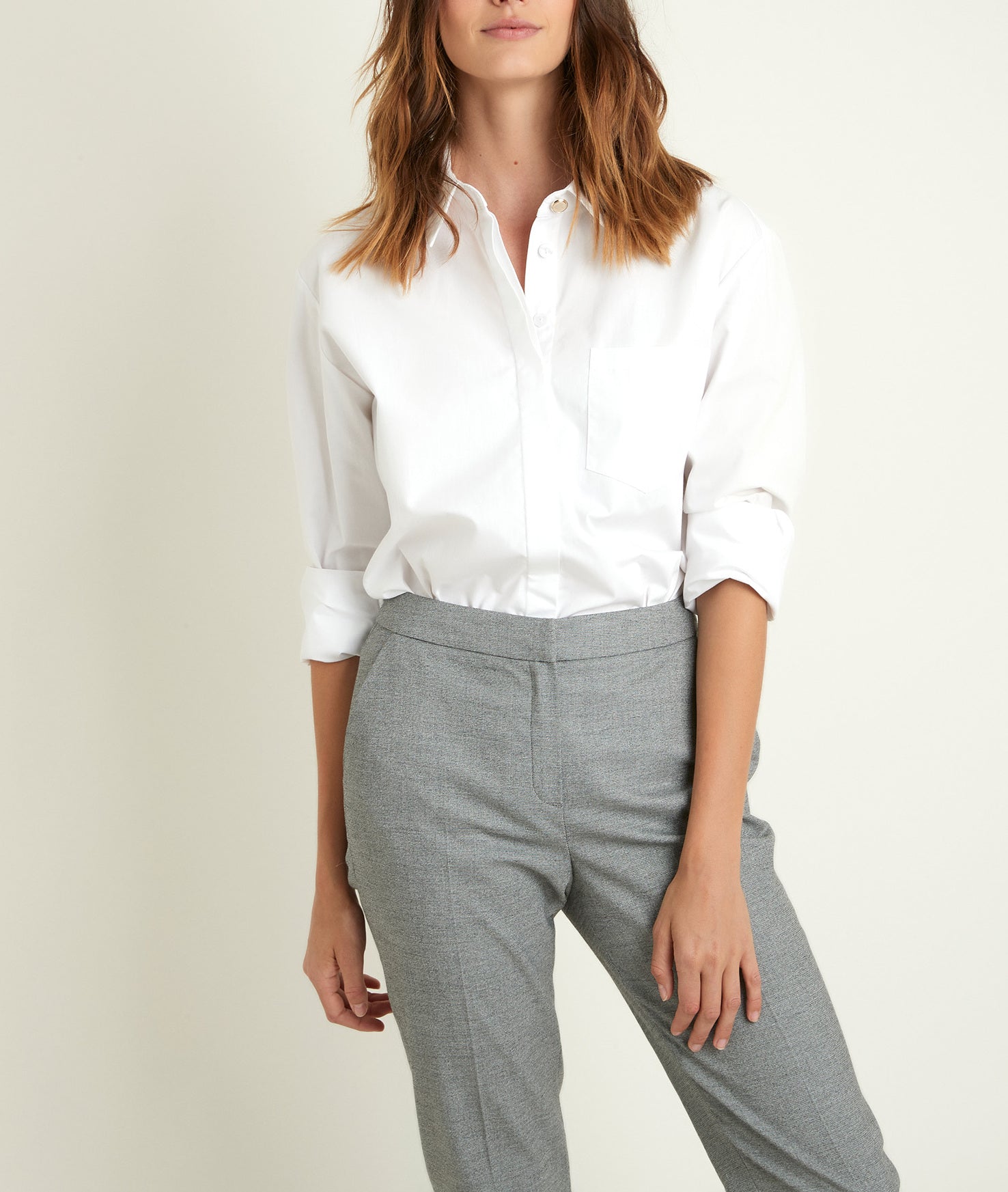 Chemise en coton Esmeralda Faume - seconde main