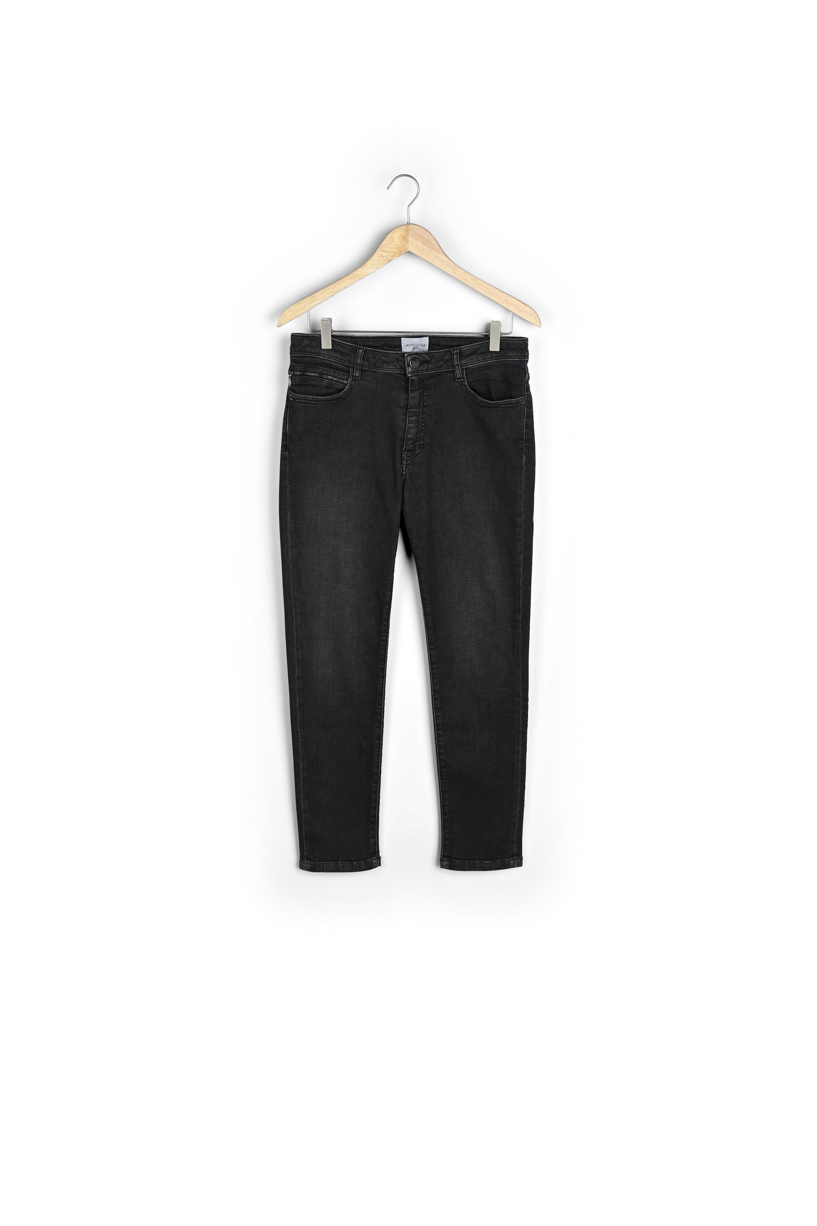 L'Iconique slim stylised black Sultan Faume - seconde main