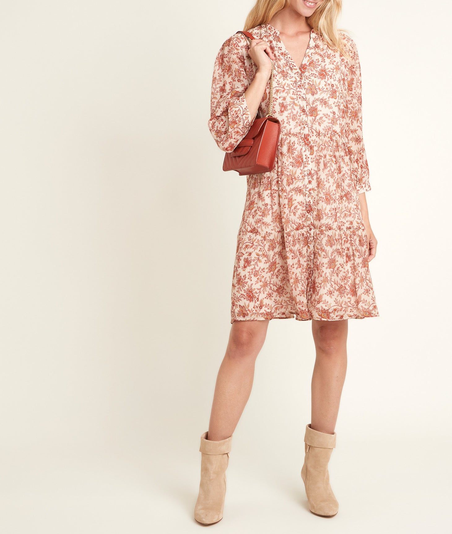 Robe imprimée Nadège Faume - seconde main