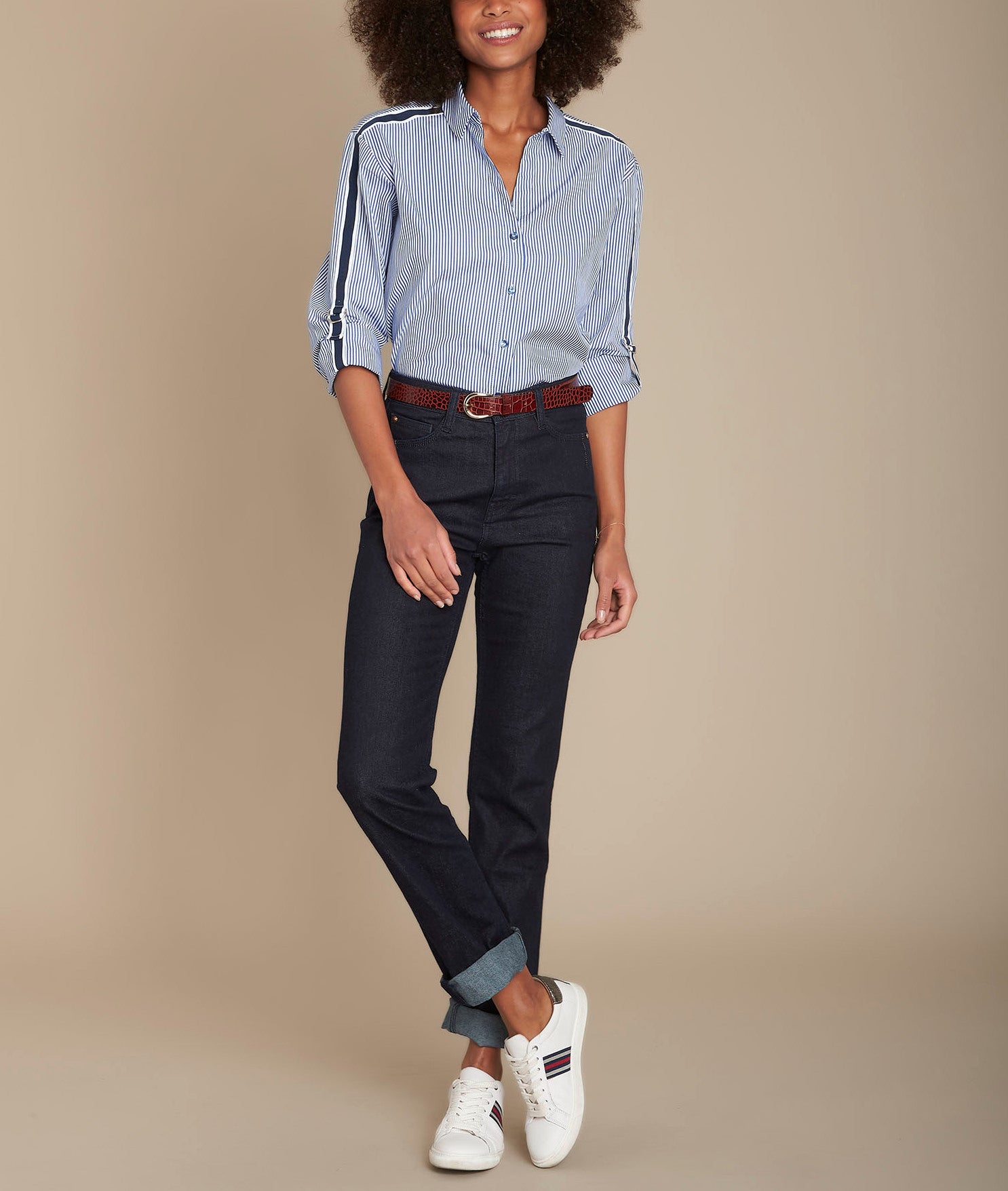 L'Original 123  : jean droit rinse Sonia Faume - seconde main