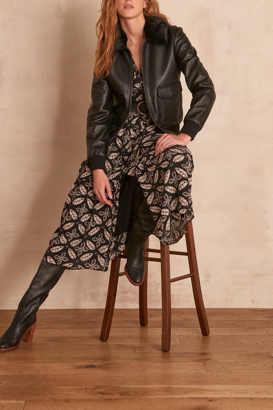 Robe CAROLA Faume - seconde main