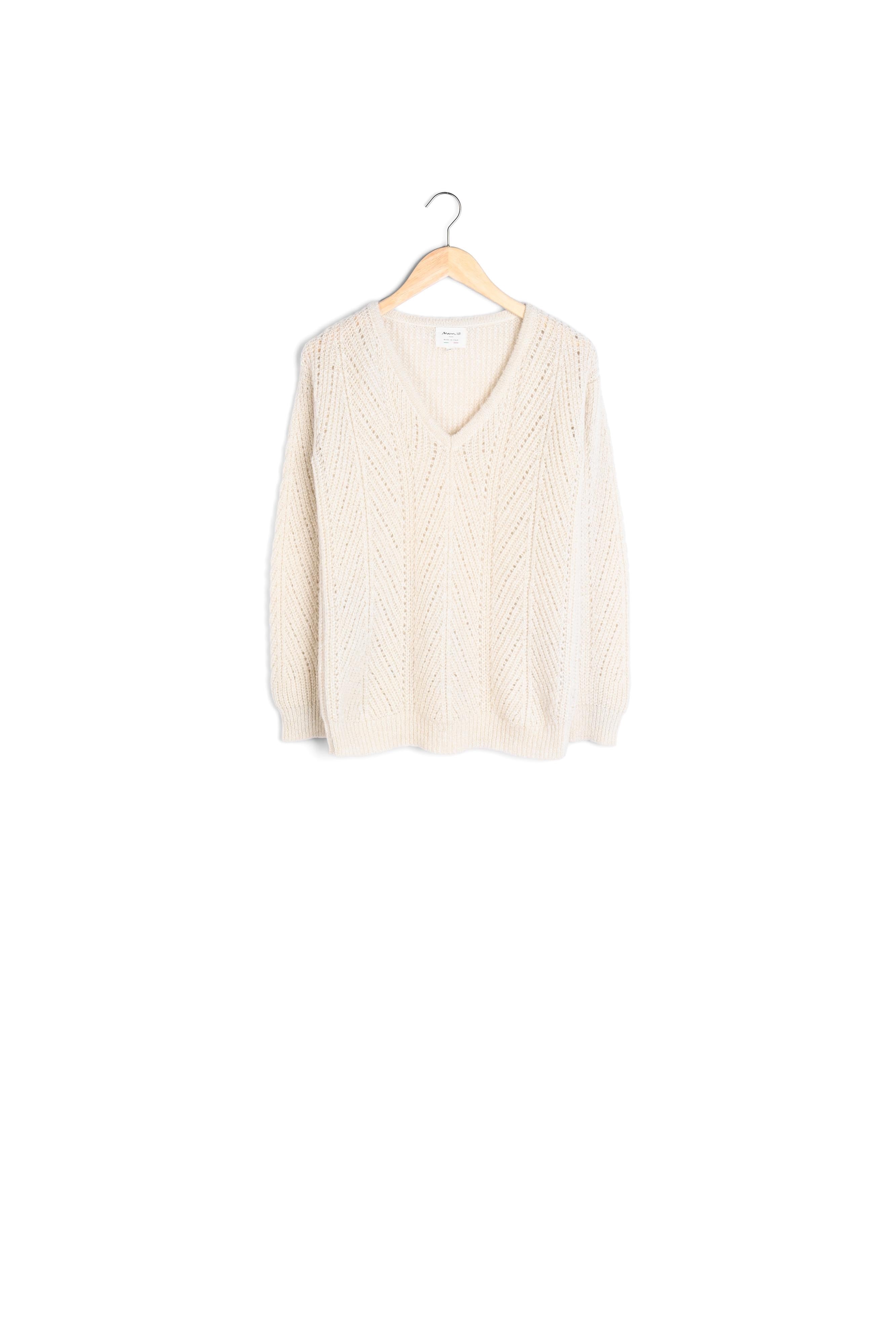 Pull ajouré Fougasse Faume - seconde main