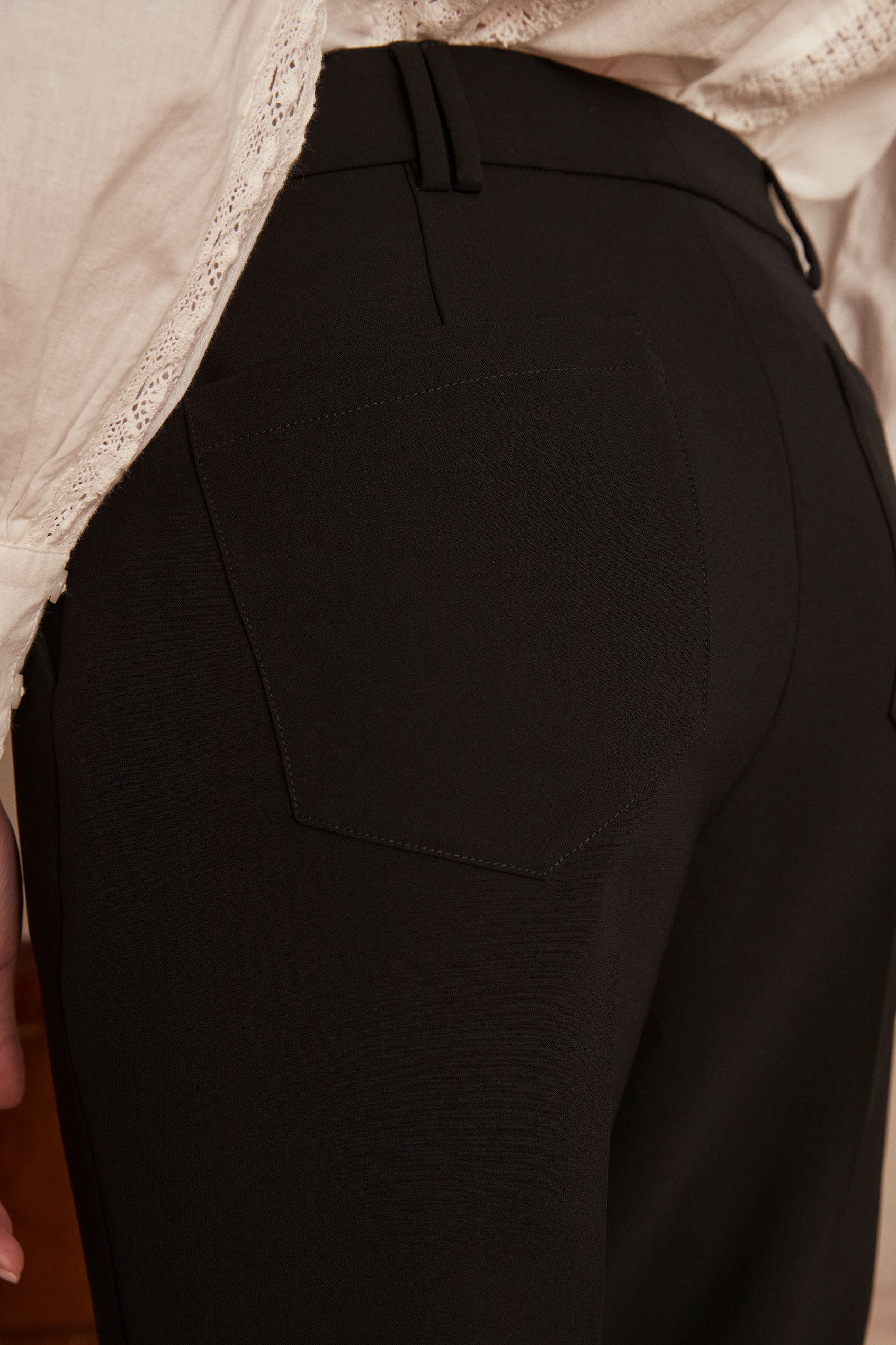 Pantalon de tailleur Patience Faume - seconde main