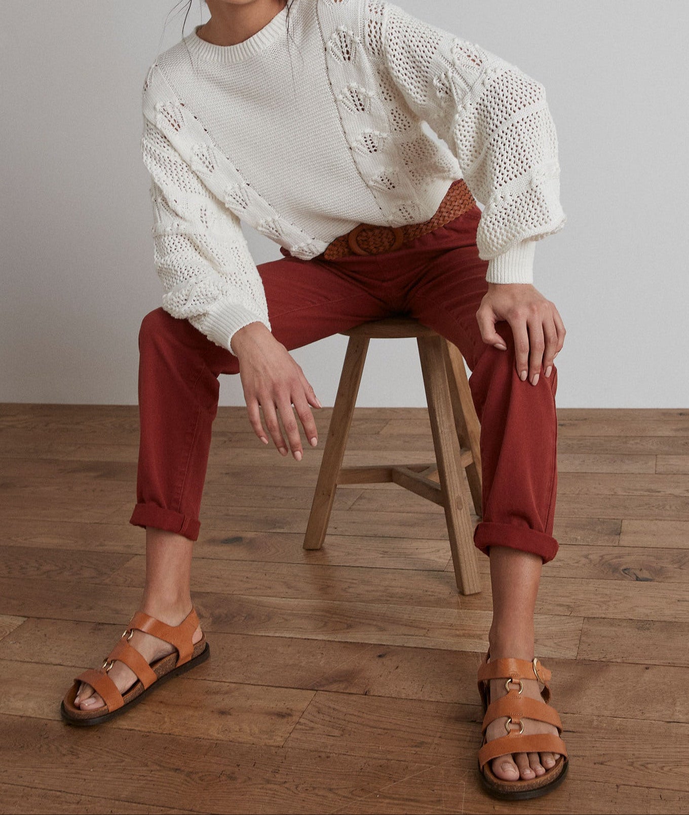 Pull Macaron Faume - seconde main