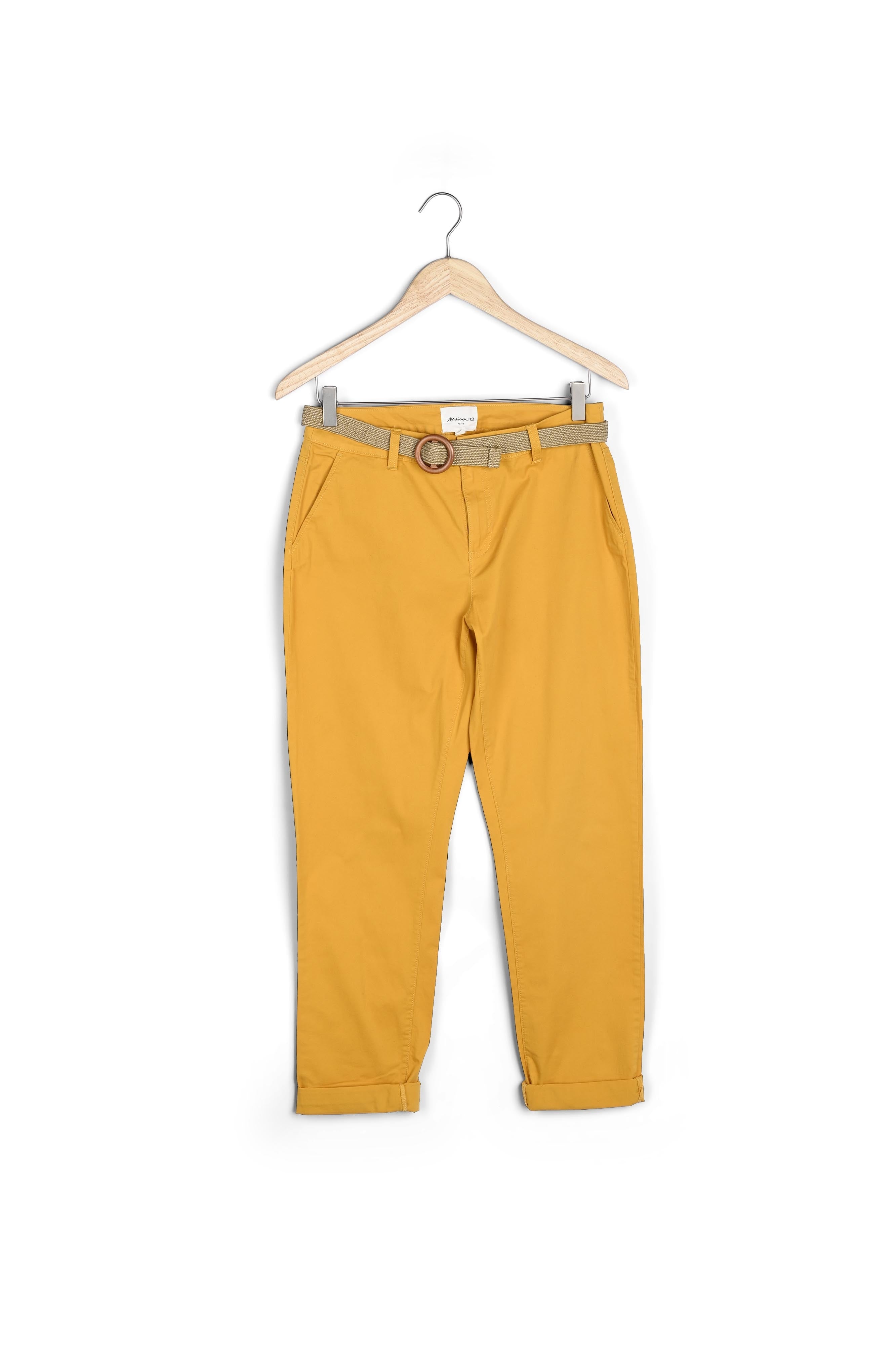 Pantalon chino en coton biologique Francis Faume - seconde main