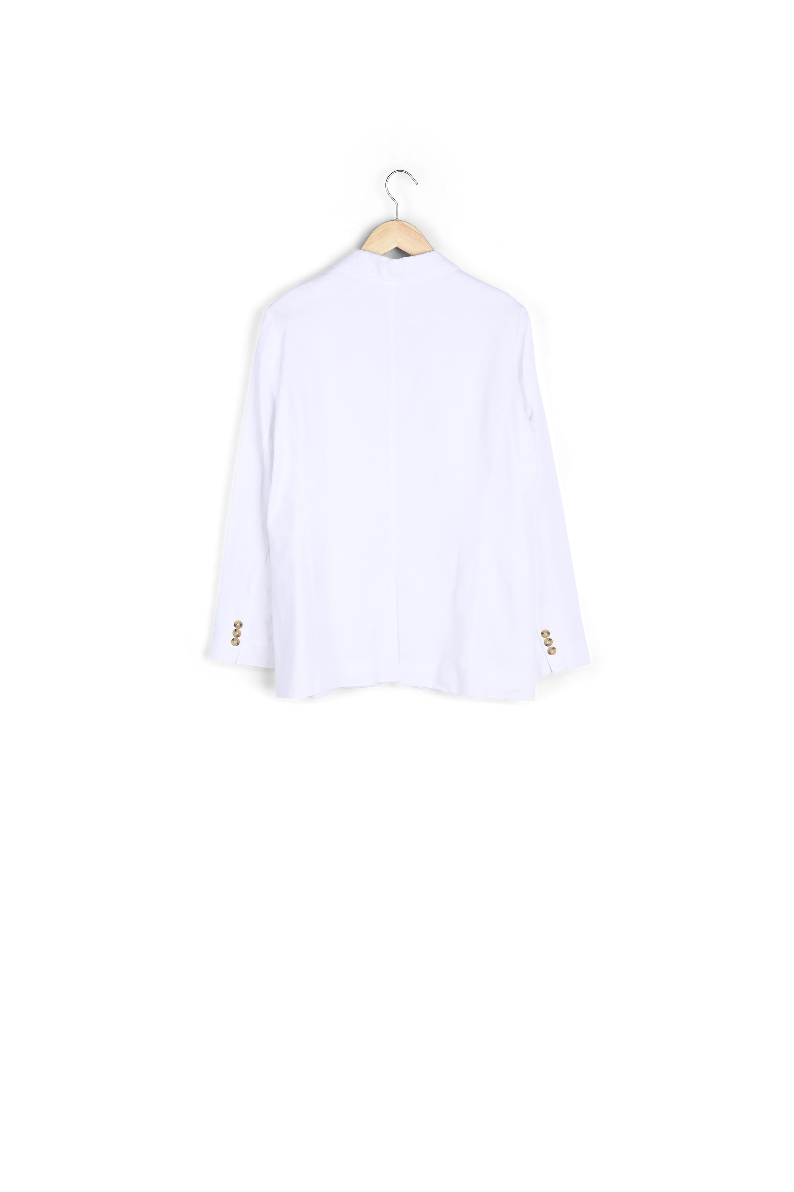 Veste tailleur en lin blanc Frimousse Faume - seconde main