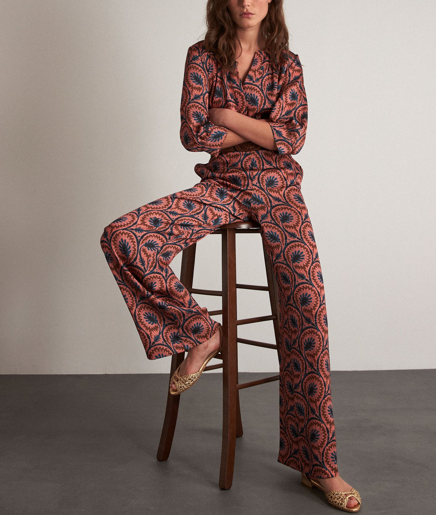 Pantalon large Leana Faume - seconde main