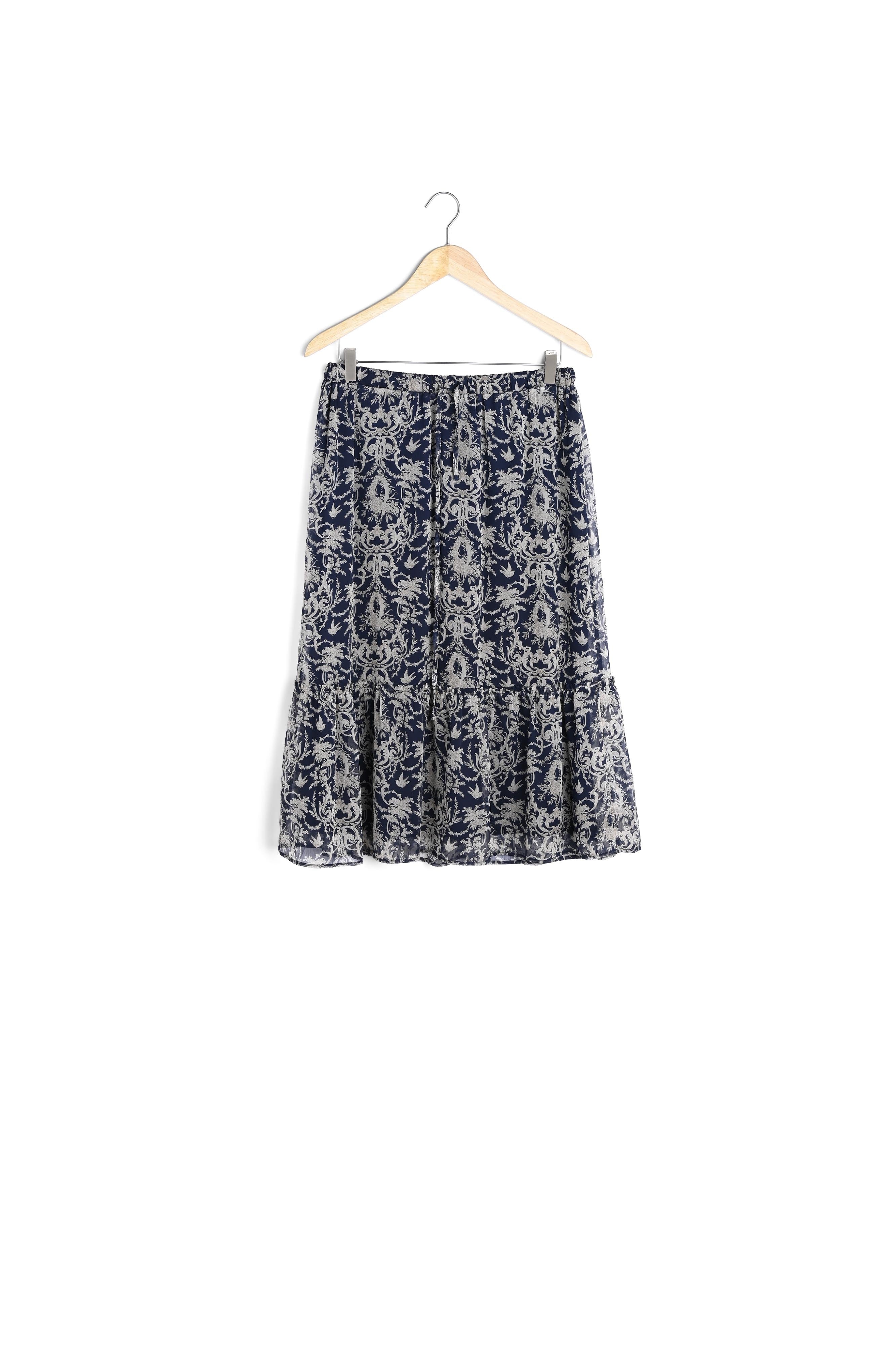 Jupe longue imprimée Gao Faume - seconde main