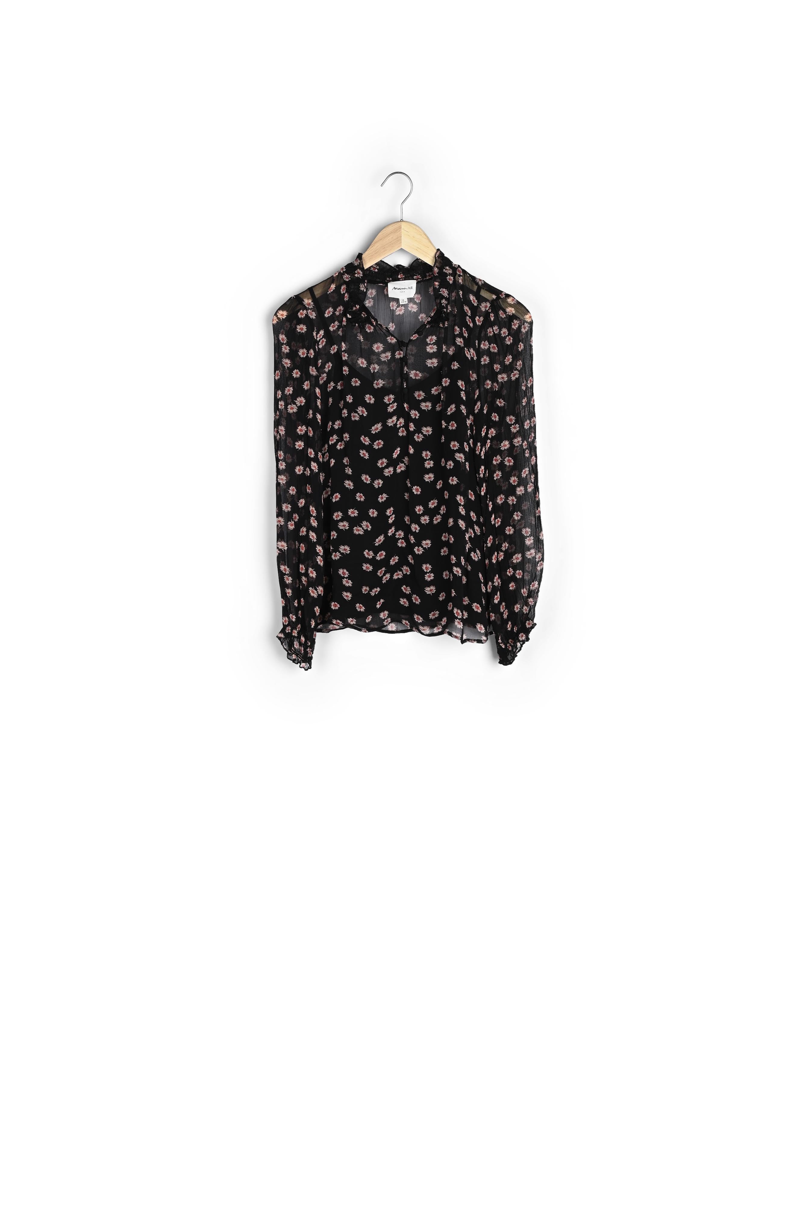 Blouse imprimée Jinsu Faume - seconde main