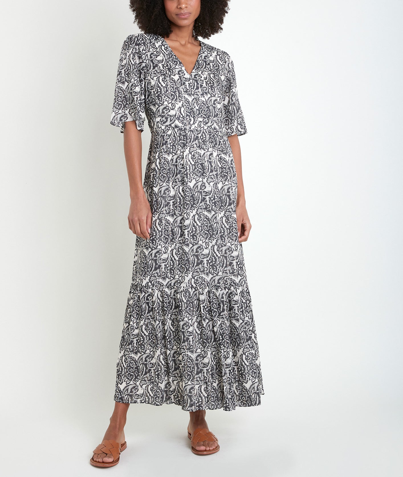 Robe longue imprimée Ludine Faume - seconde main