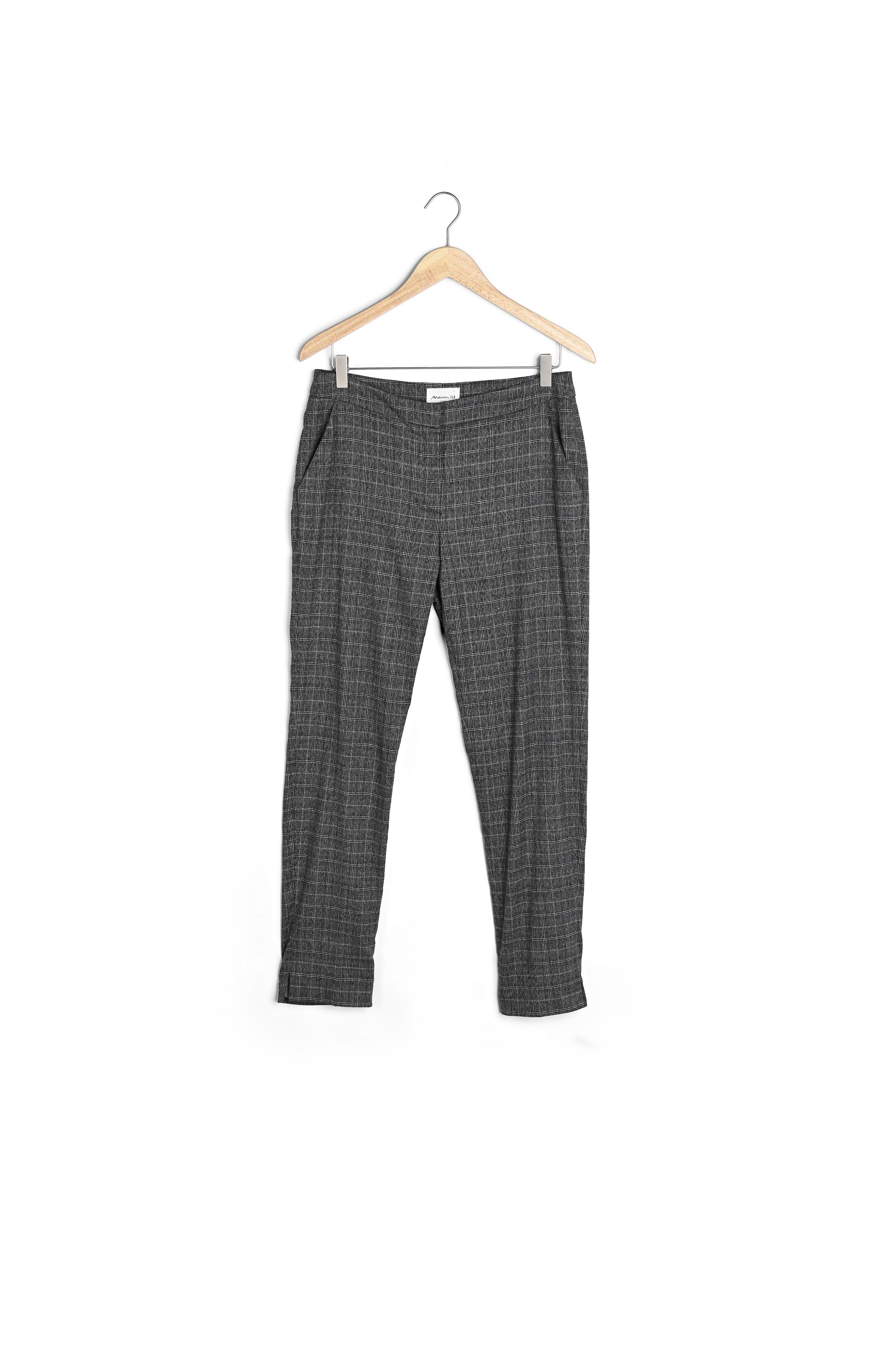 Pantalon cigarette à carreaux Harry Faume - seconde main