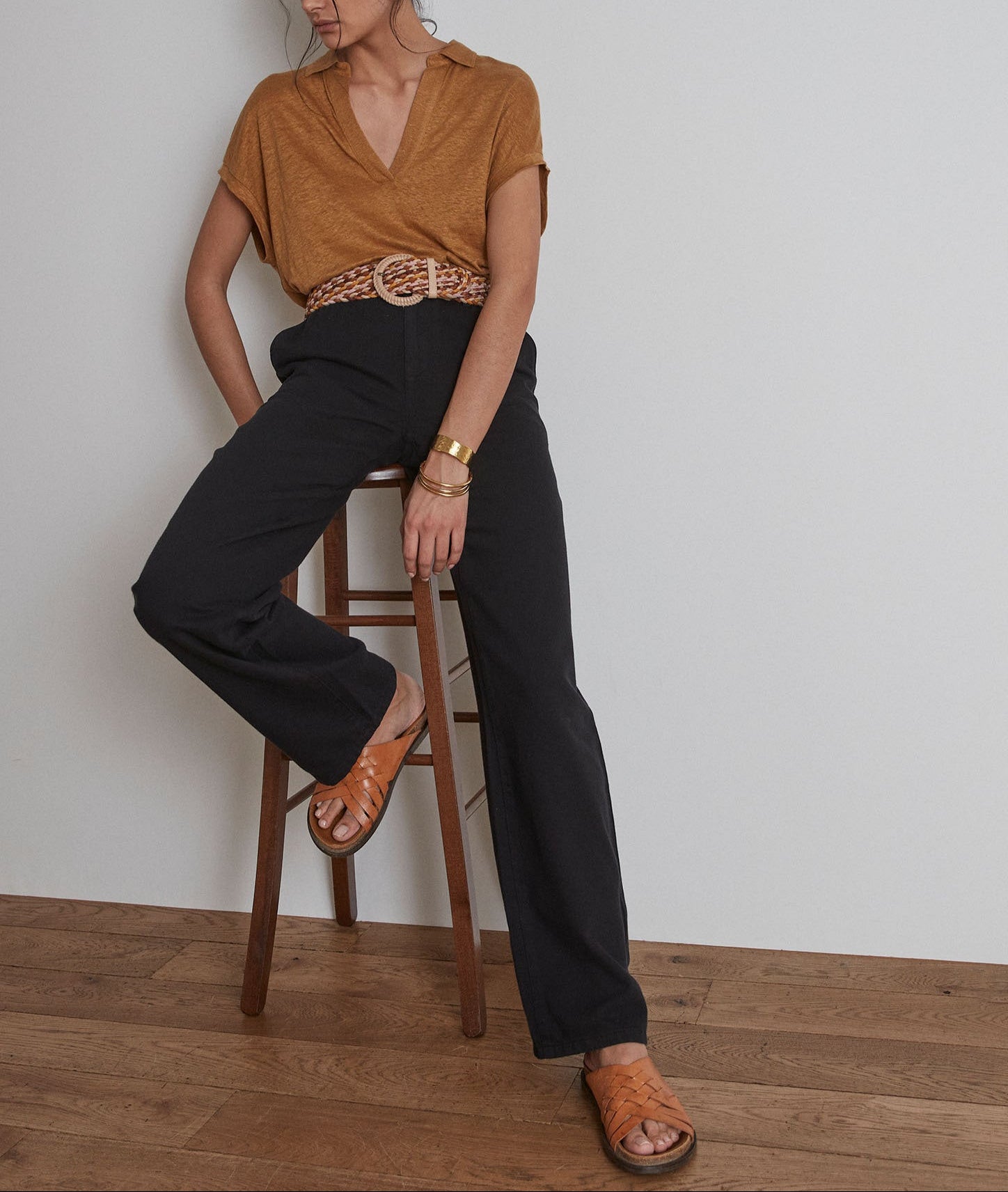 Pantalon large Leana Faume - seconde main