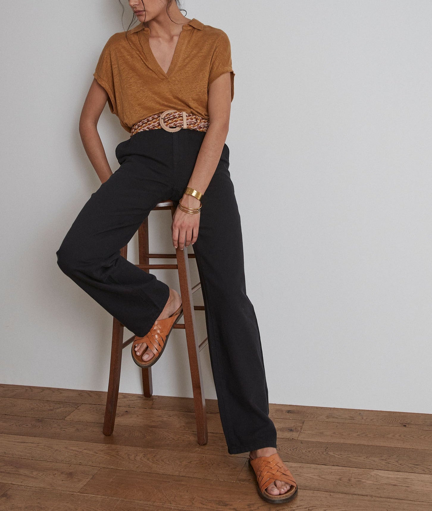 Pantalon large Leana Faume - seconde main