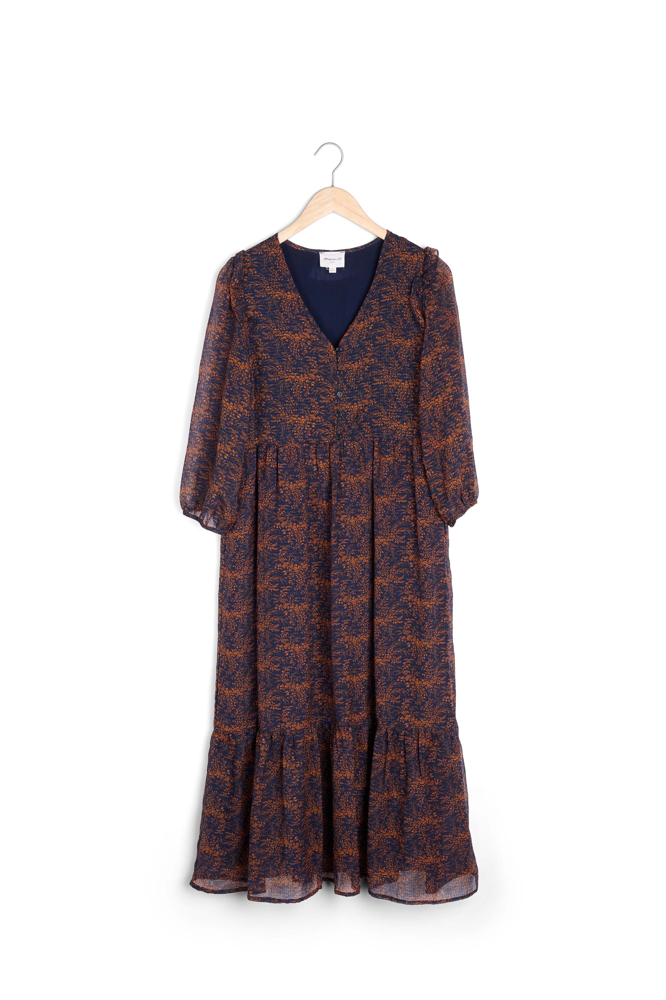 Robe longue imprimée Claire Faume - seconde main