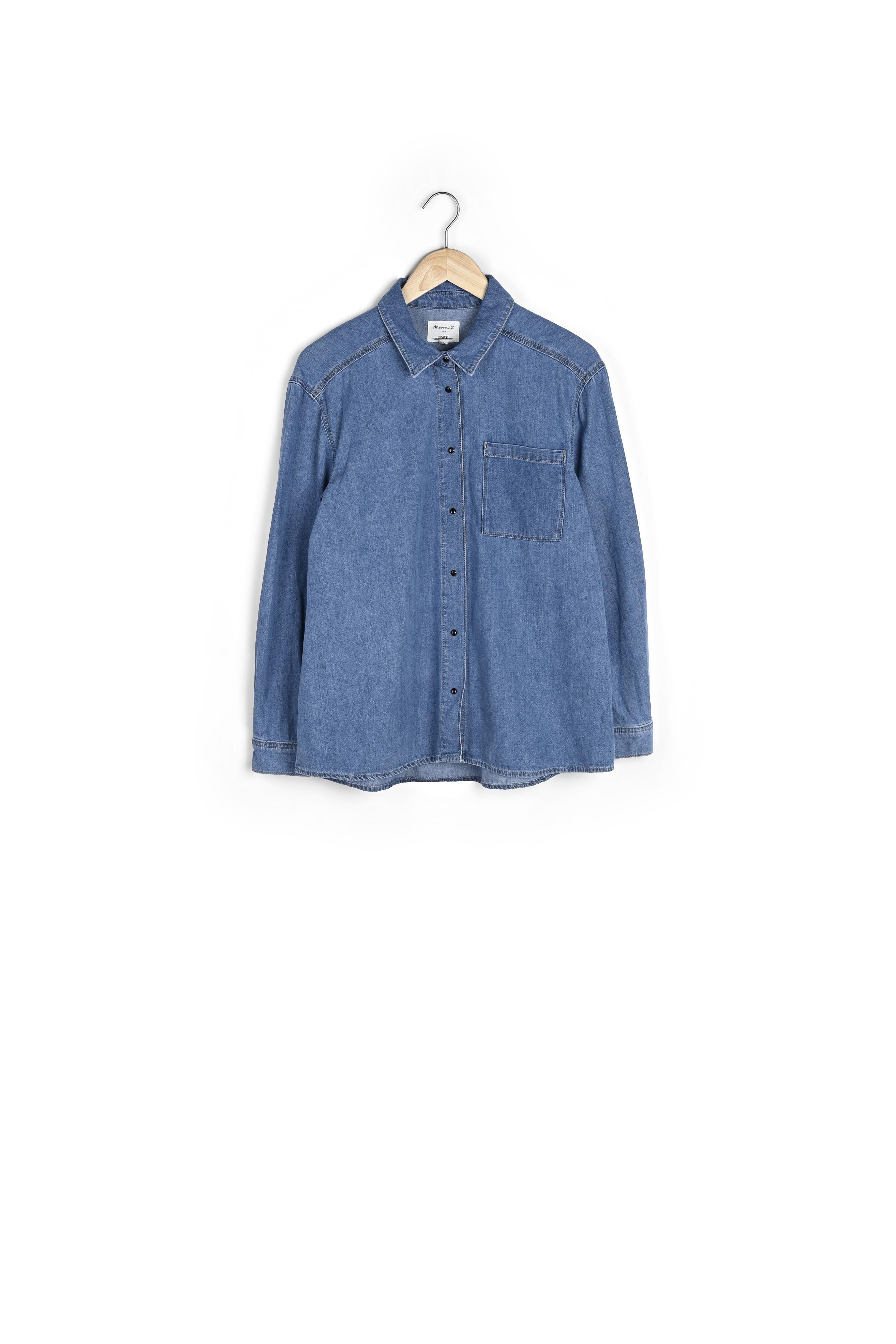 Chemise en jean THOMAS Faume - seconde main