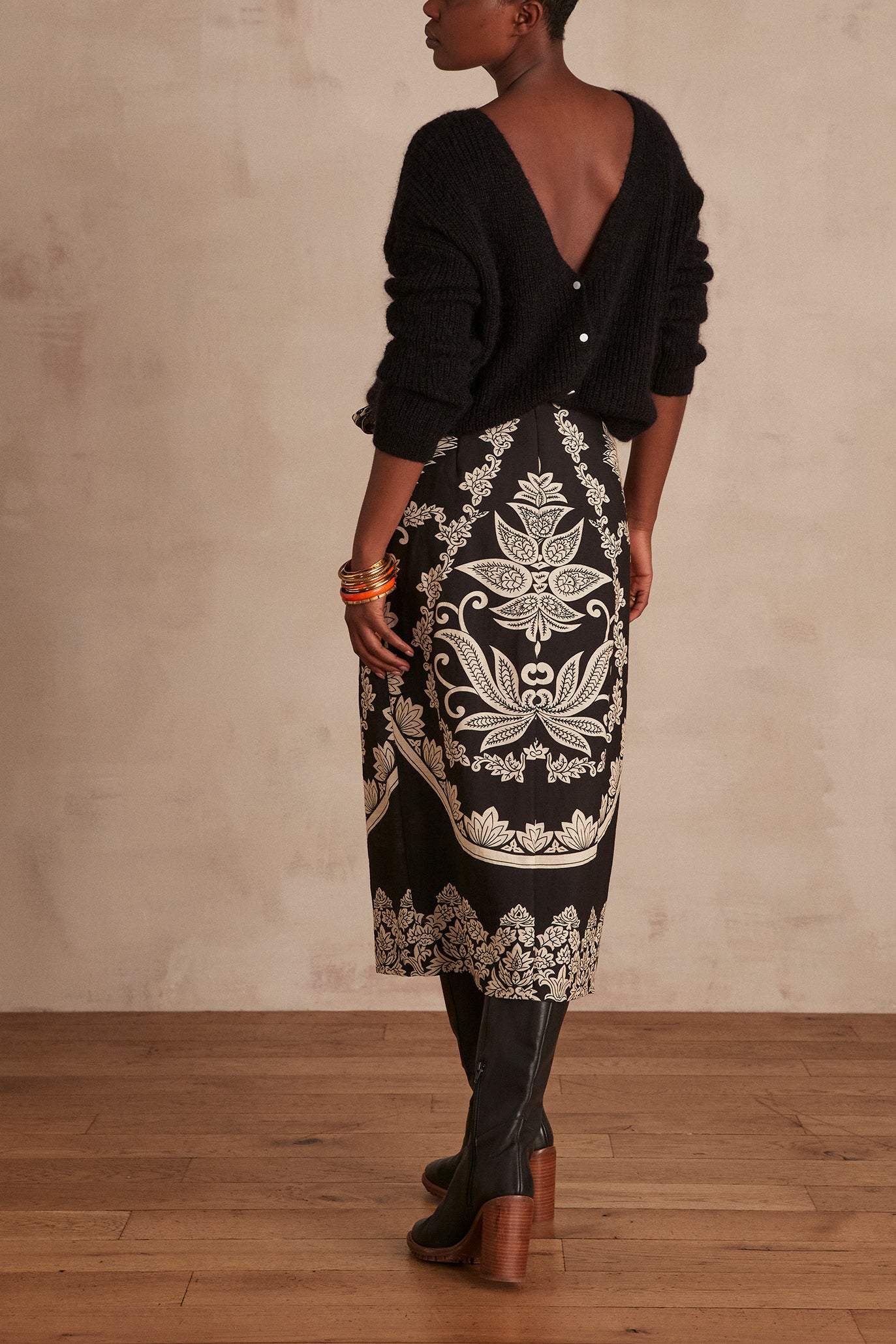 Jupe midi Balia Faume - seconde main