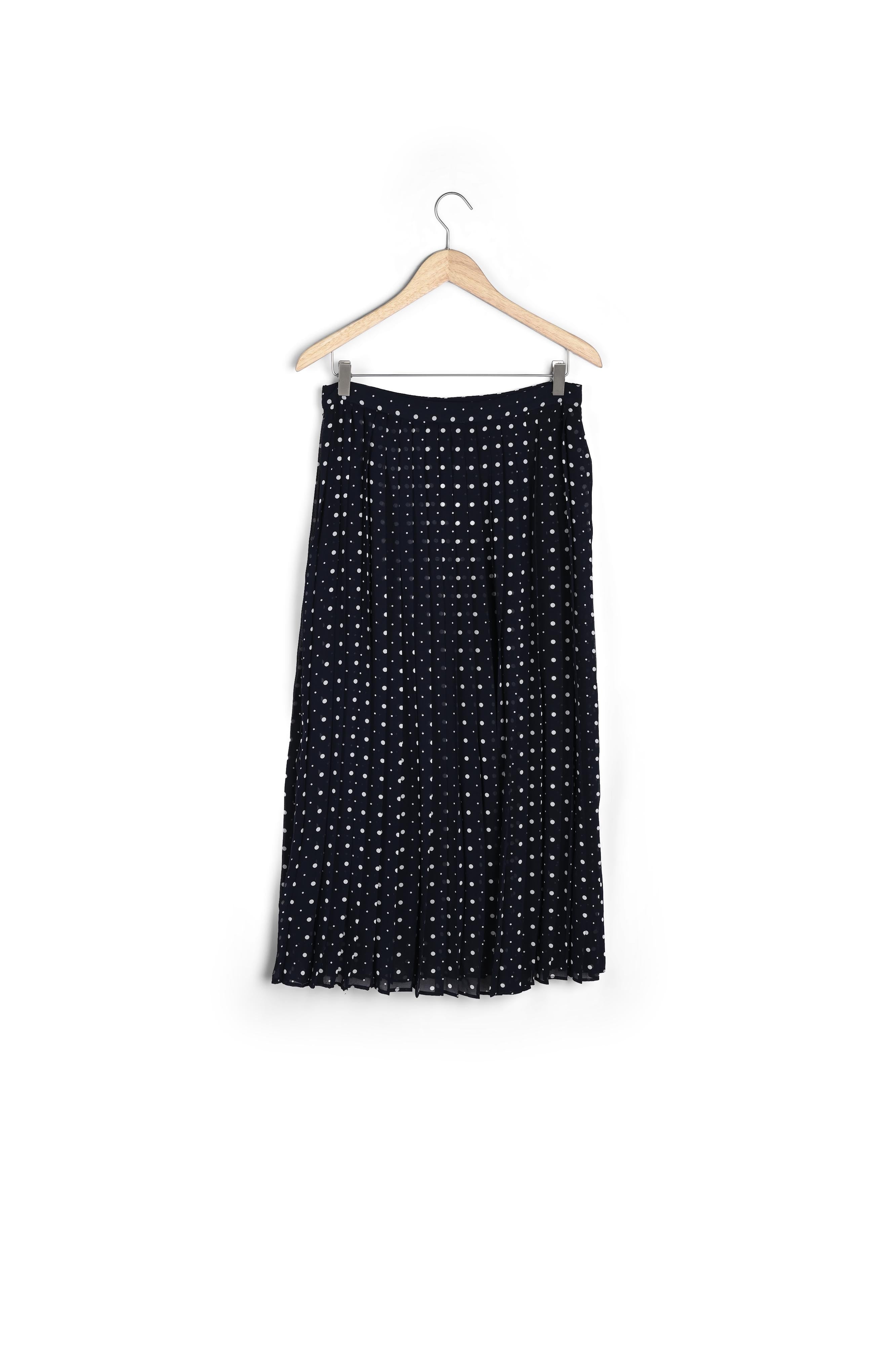 Jupe longue à pois Brio Faume - seconde main