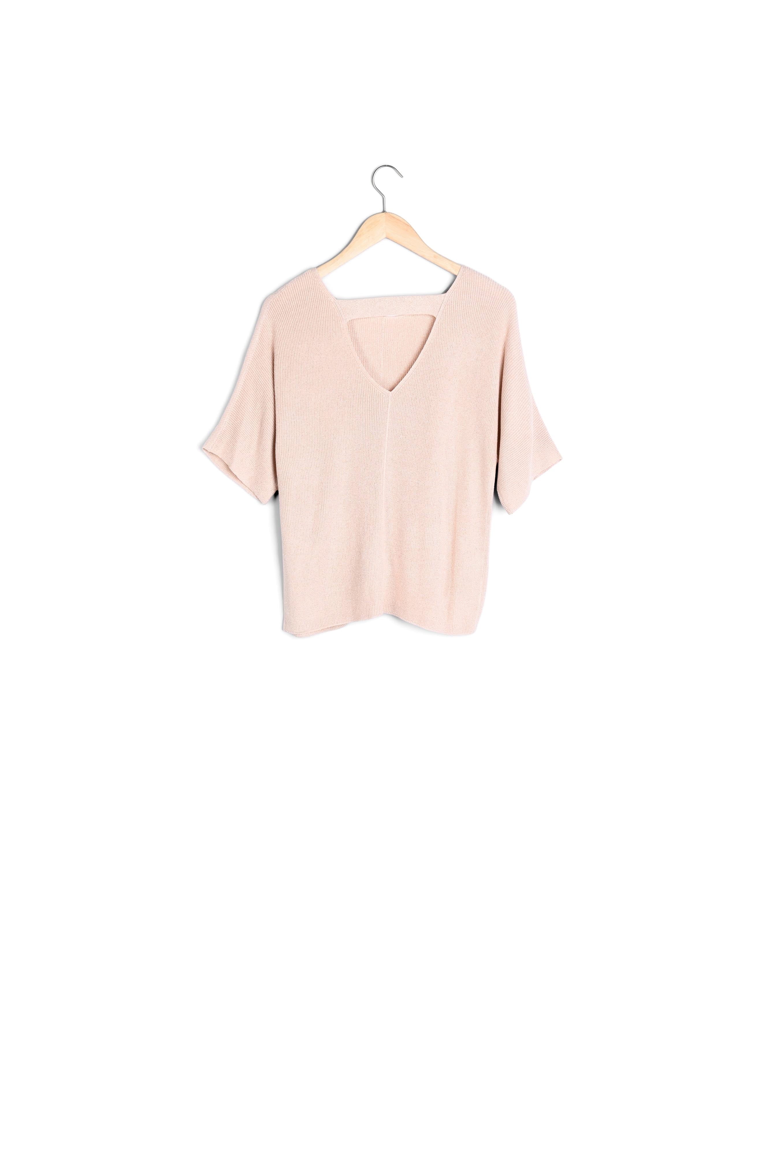 Pull nude brillant Diane Faume - seconde main