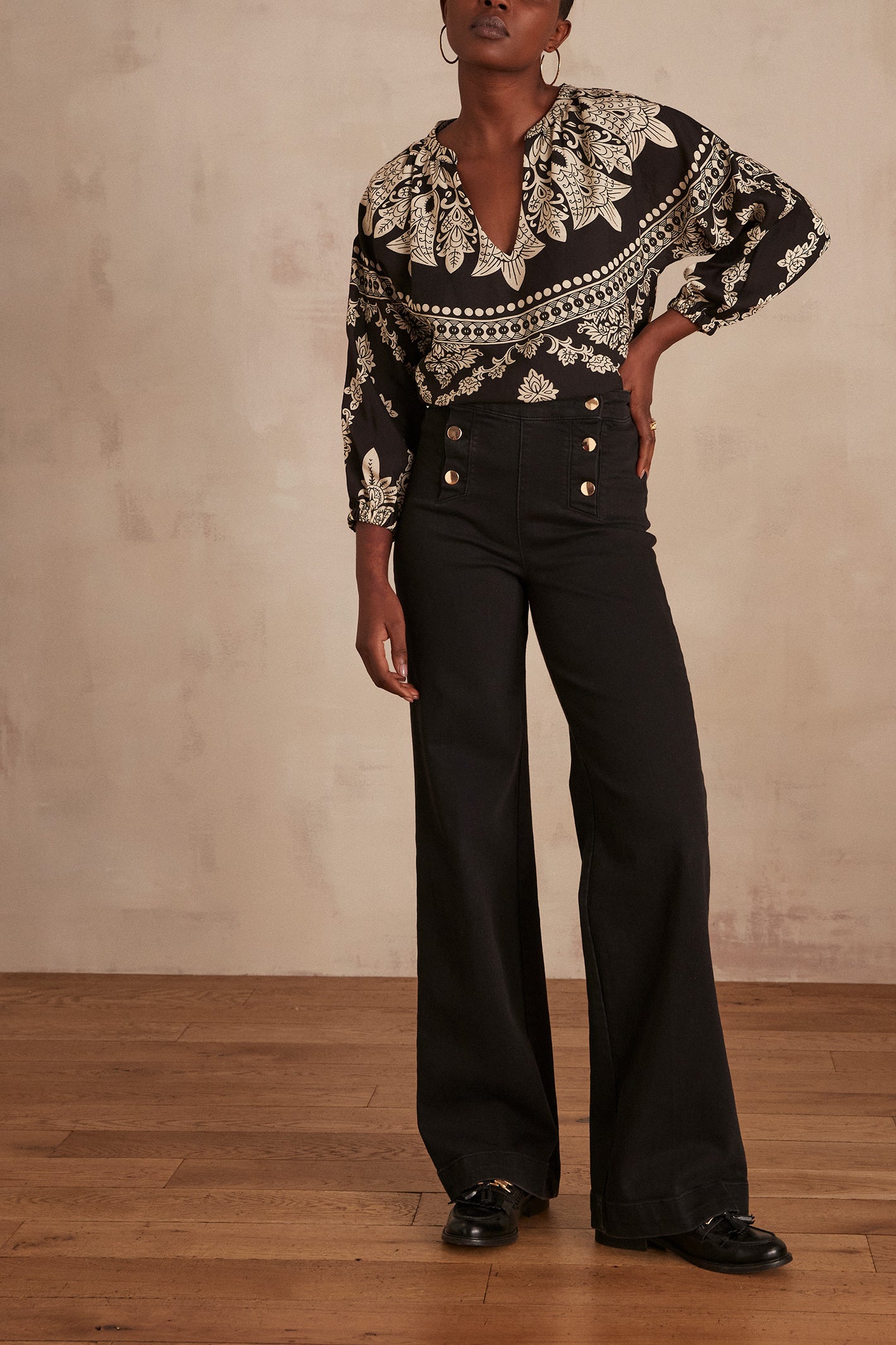 Jean wideleg OXAN Faume - seconde main