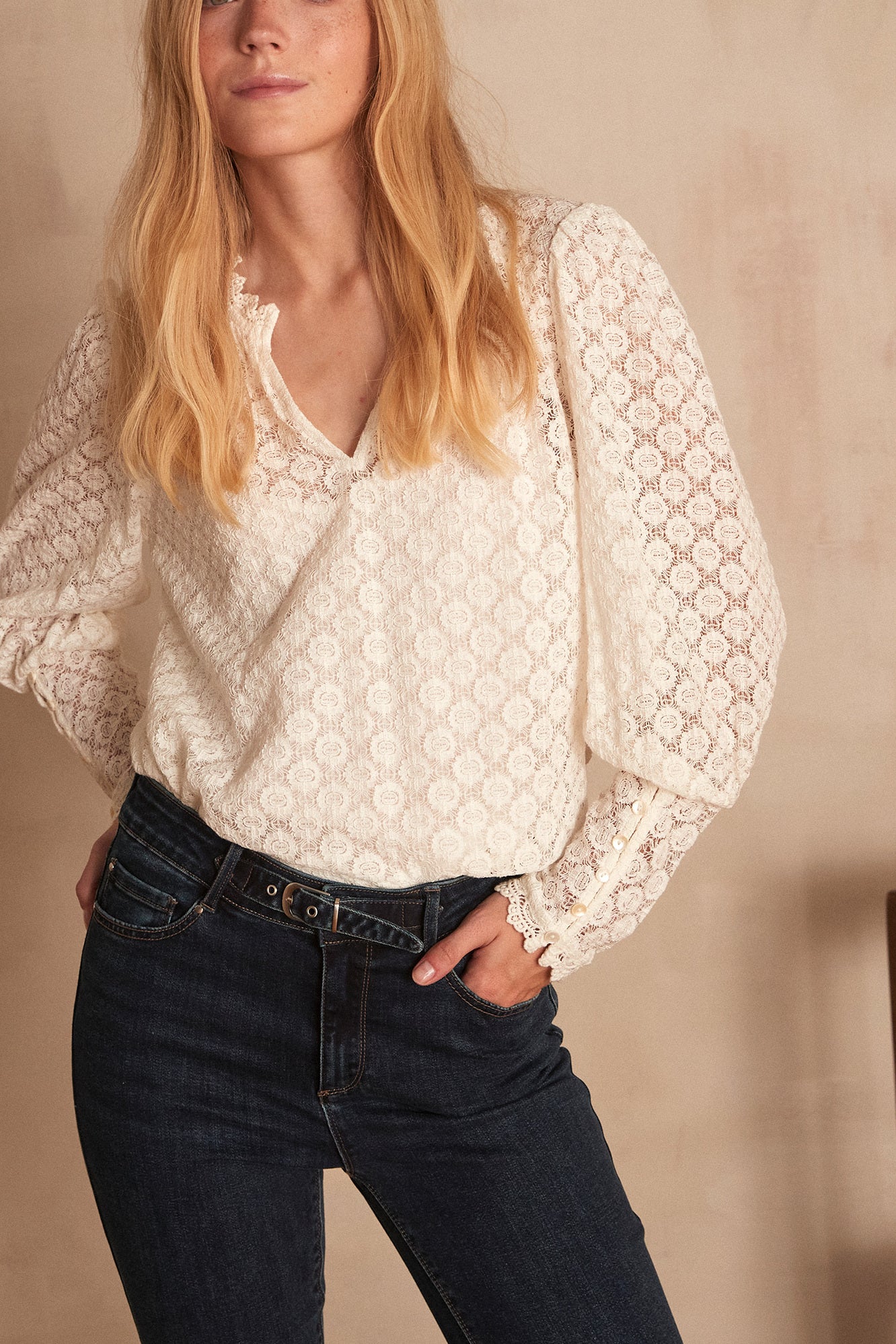 Blouse MARA Faume - seconde main