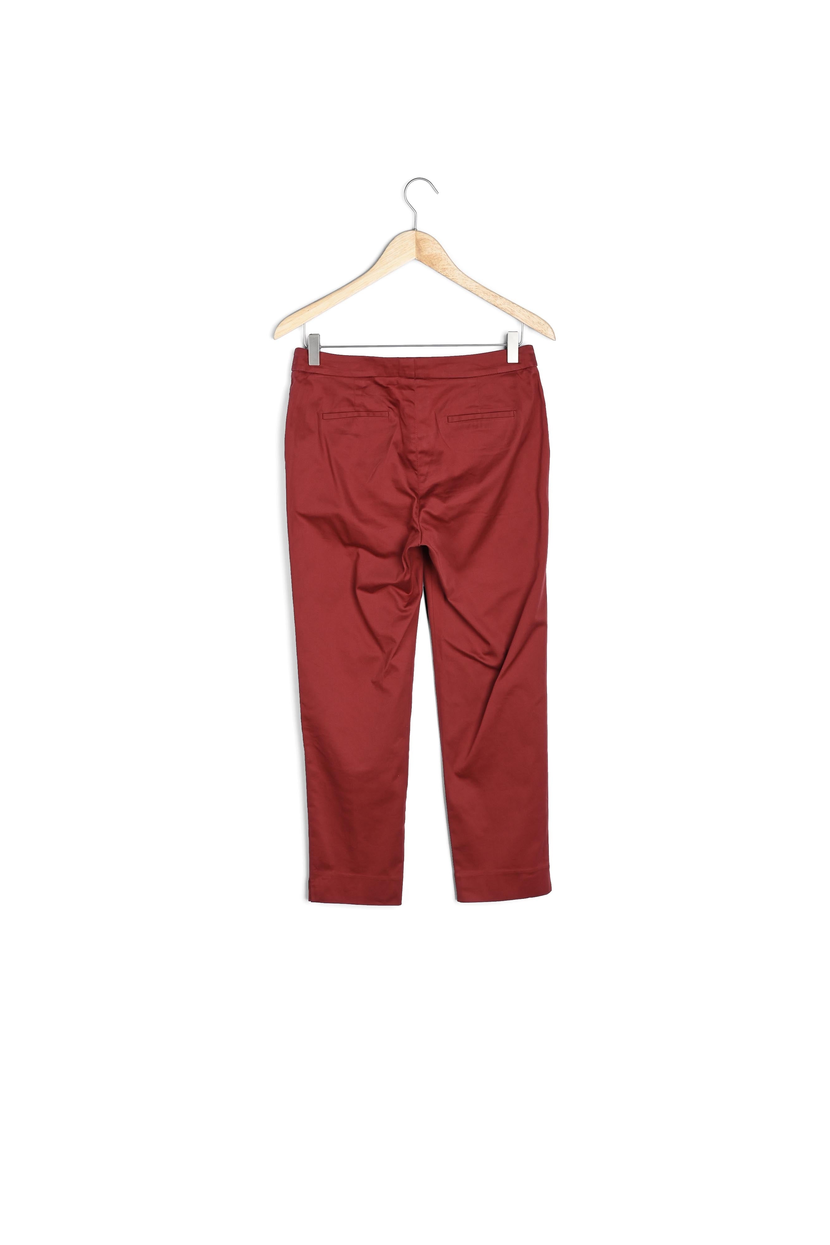 Pantalon cigarette porto Rubis Faume - seconde main