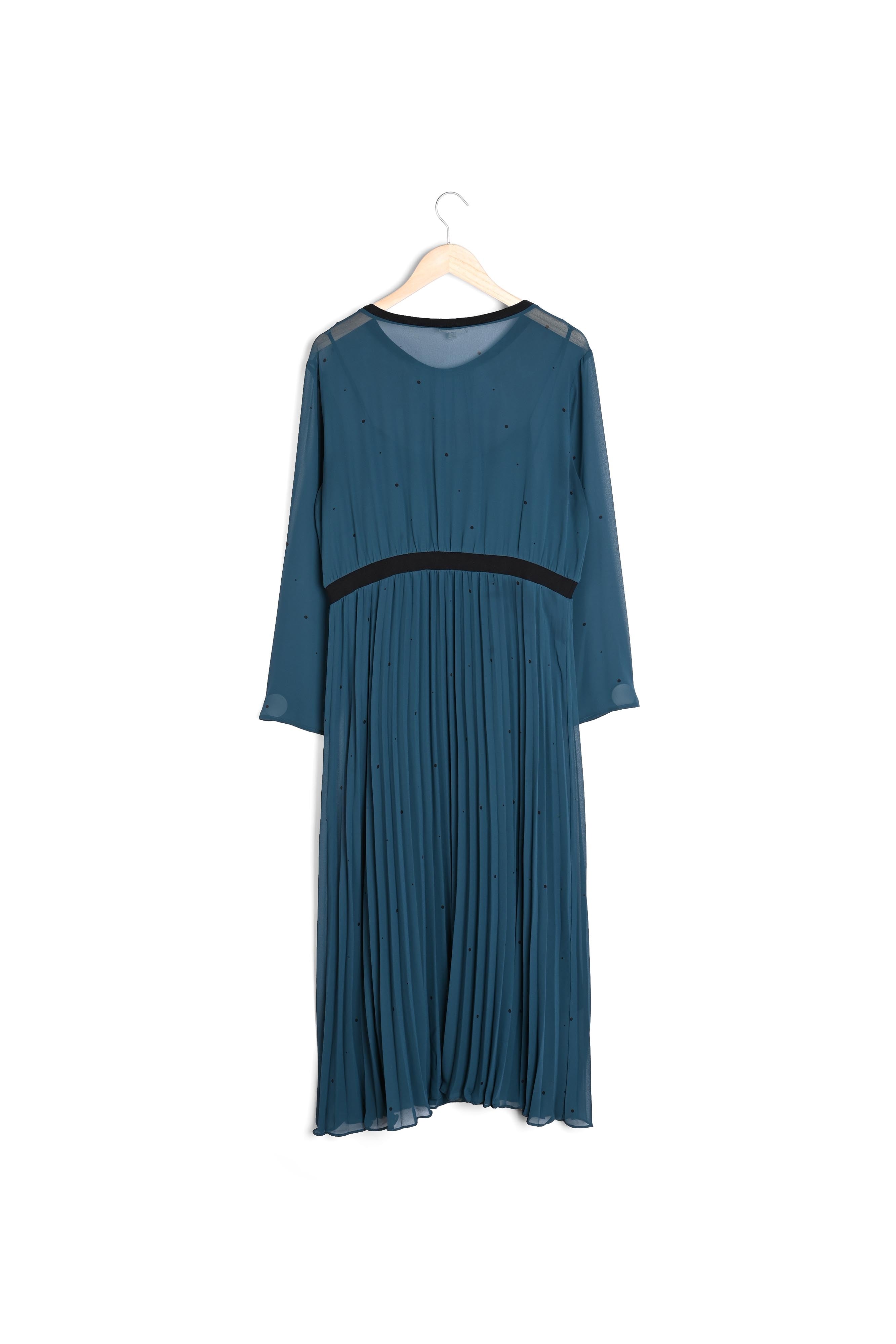 Robe longue plissée cyprès Iola Faume - seconde main