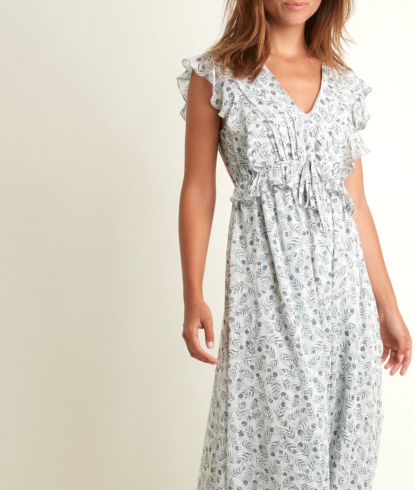 Robe longue imprimée Nora Faume - seconde main