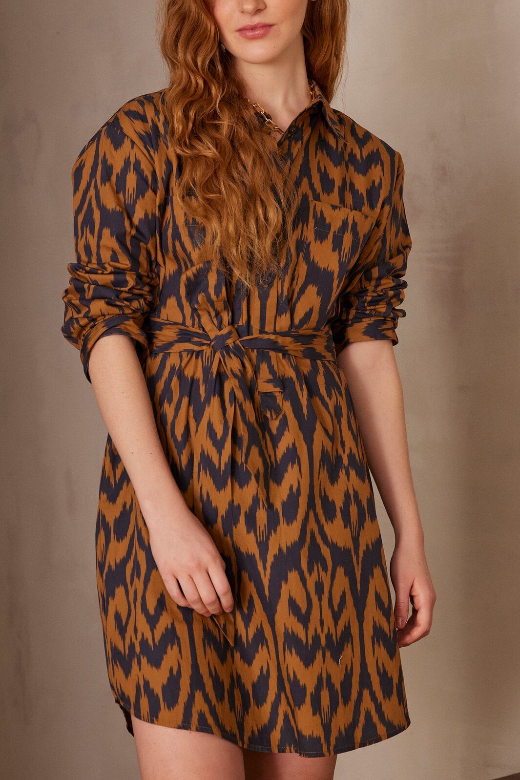 Robe chemise LISEA en coton Faume - seconde main