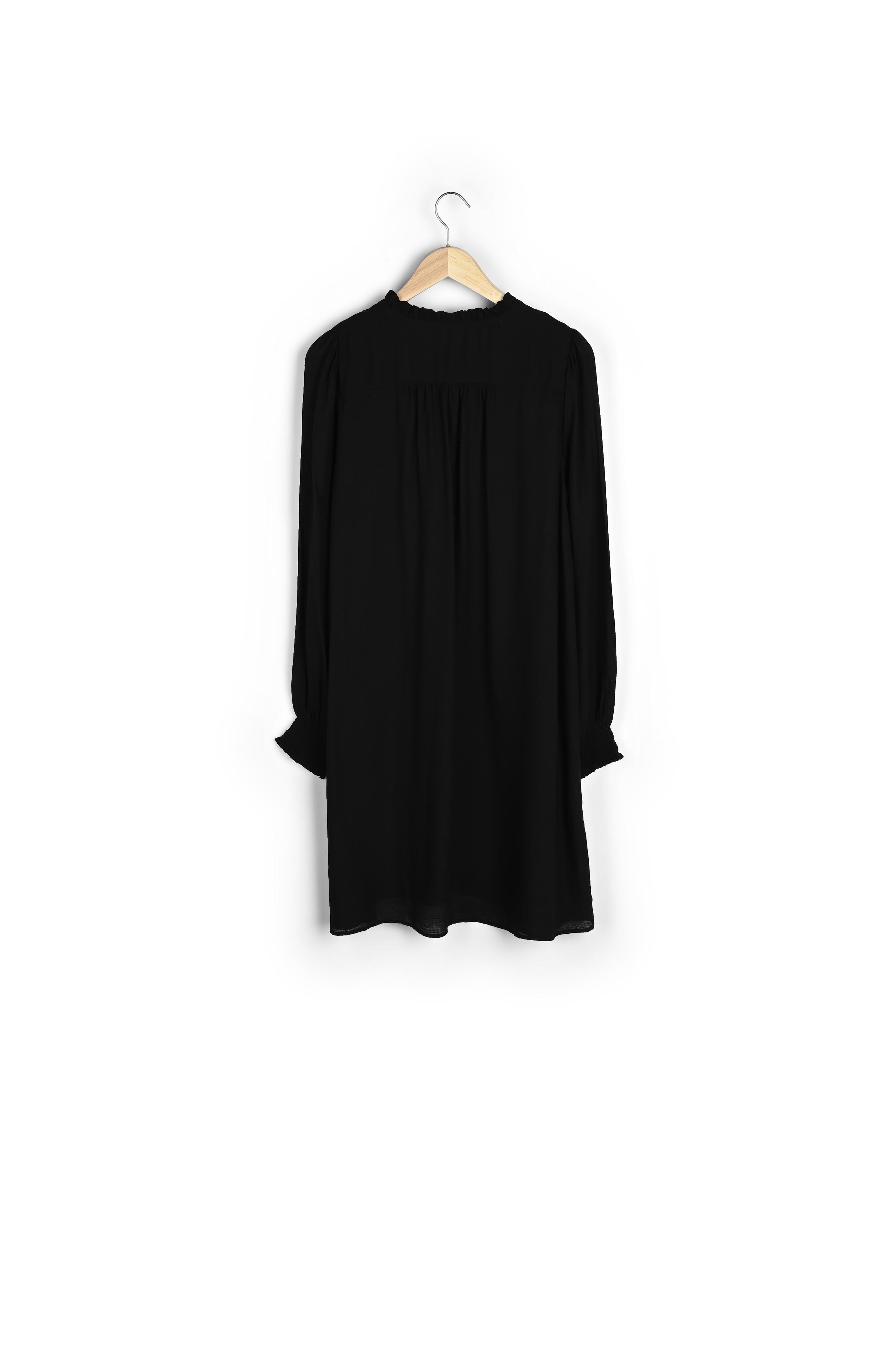 Robe noire courte et fluide Horlane Faume - seconde main