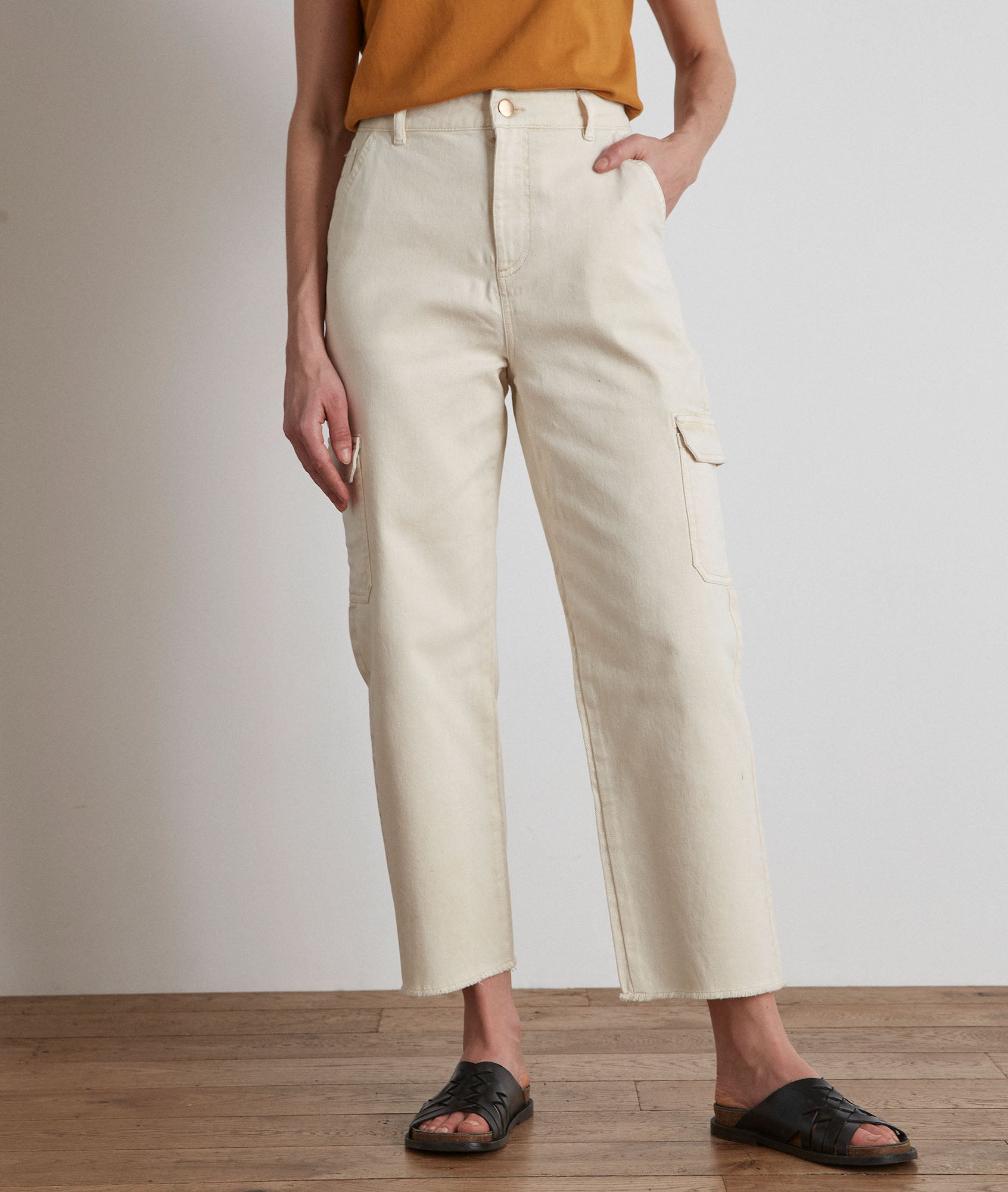 Jean cargo Olga Faume - seconde main