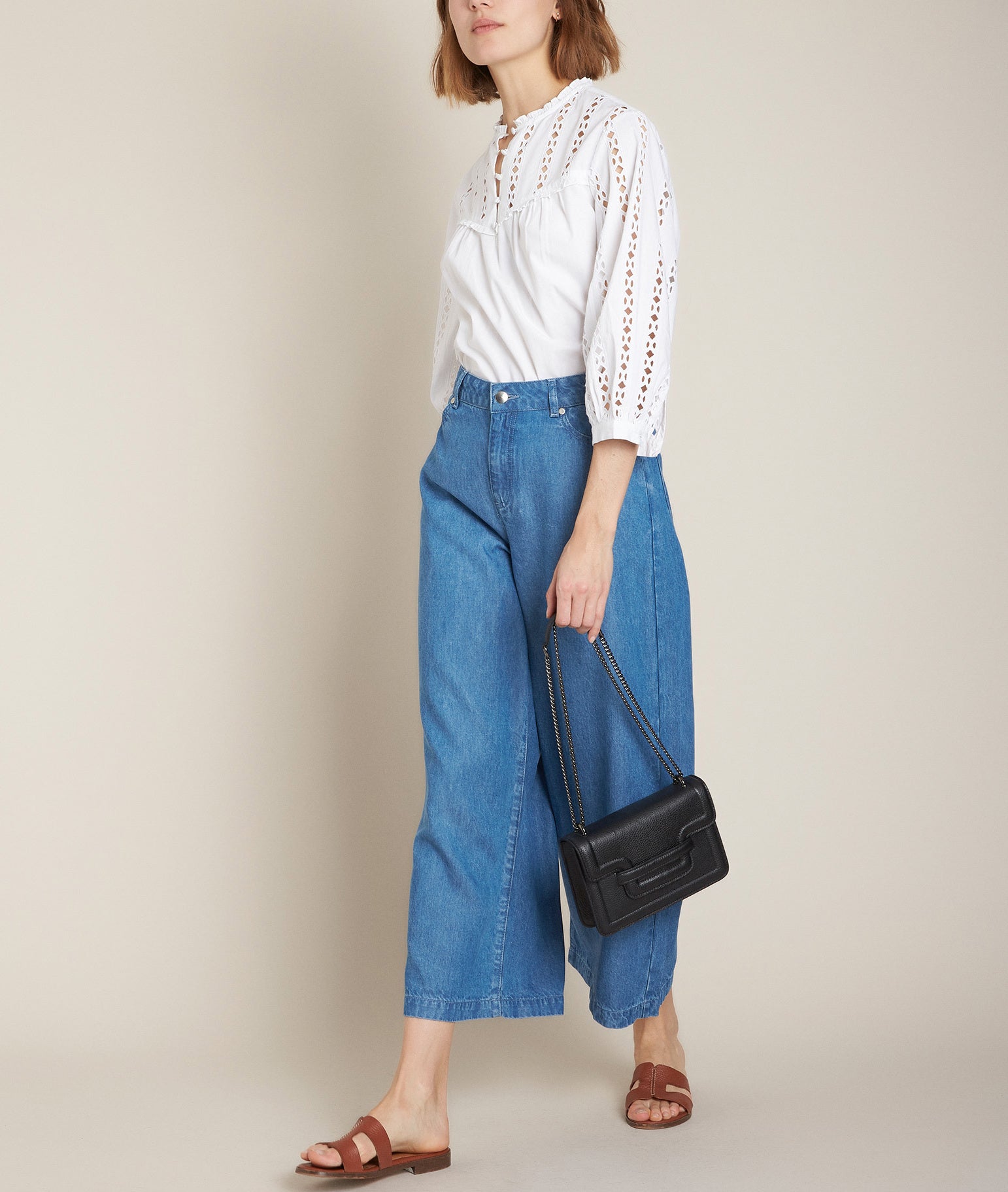 Pantalon en tencel Isidor Faume - seconde main