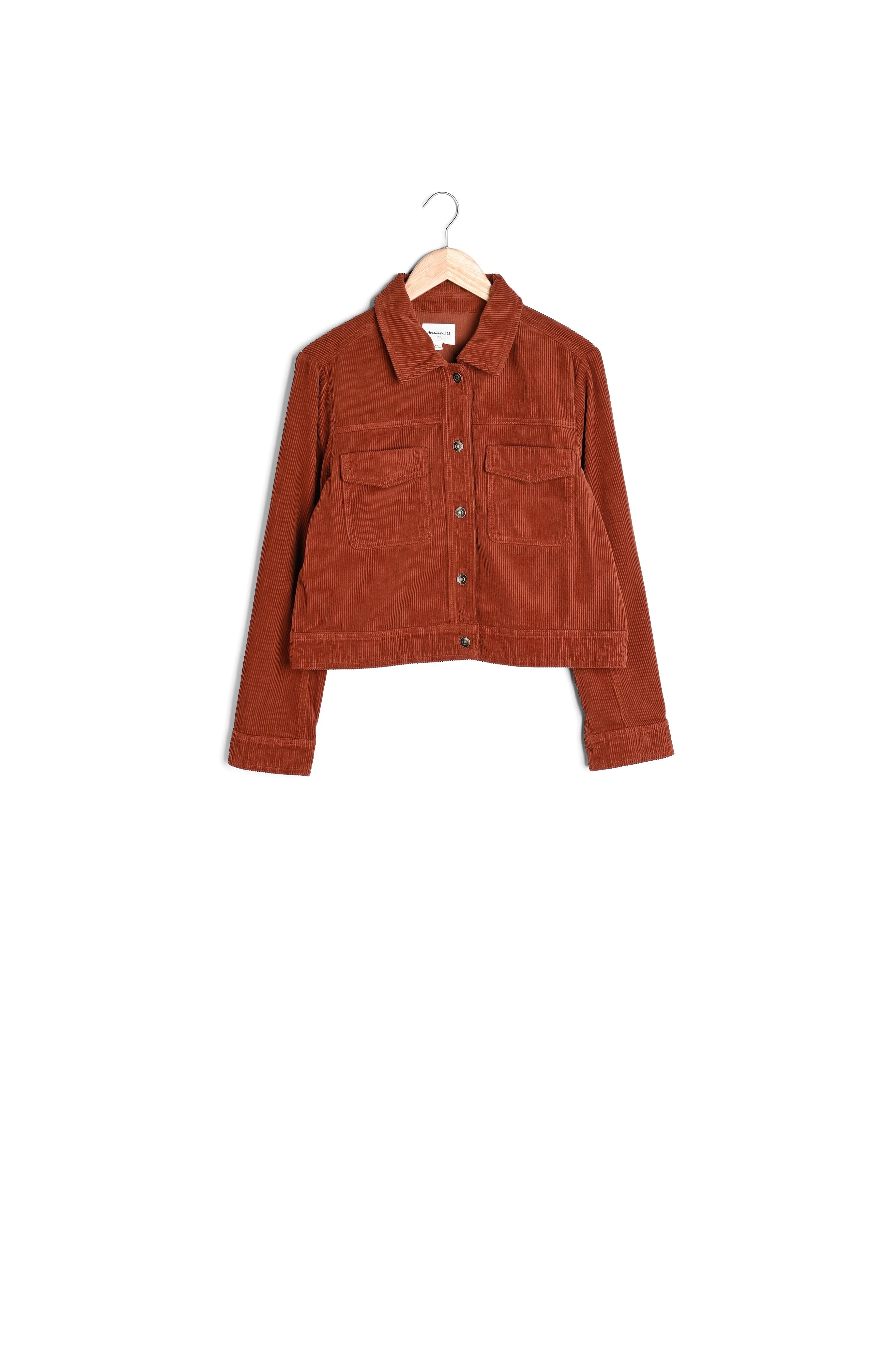 Veste en velours Donna Faume - seconde main