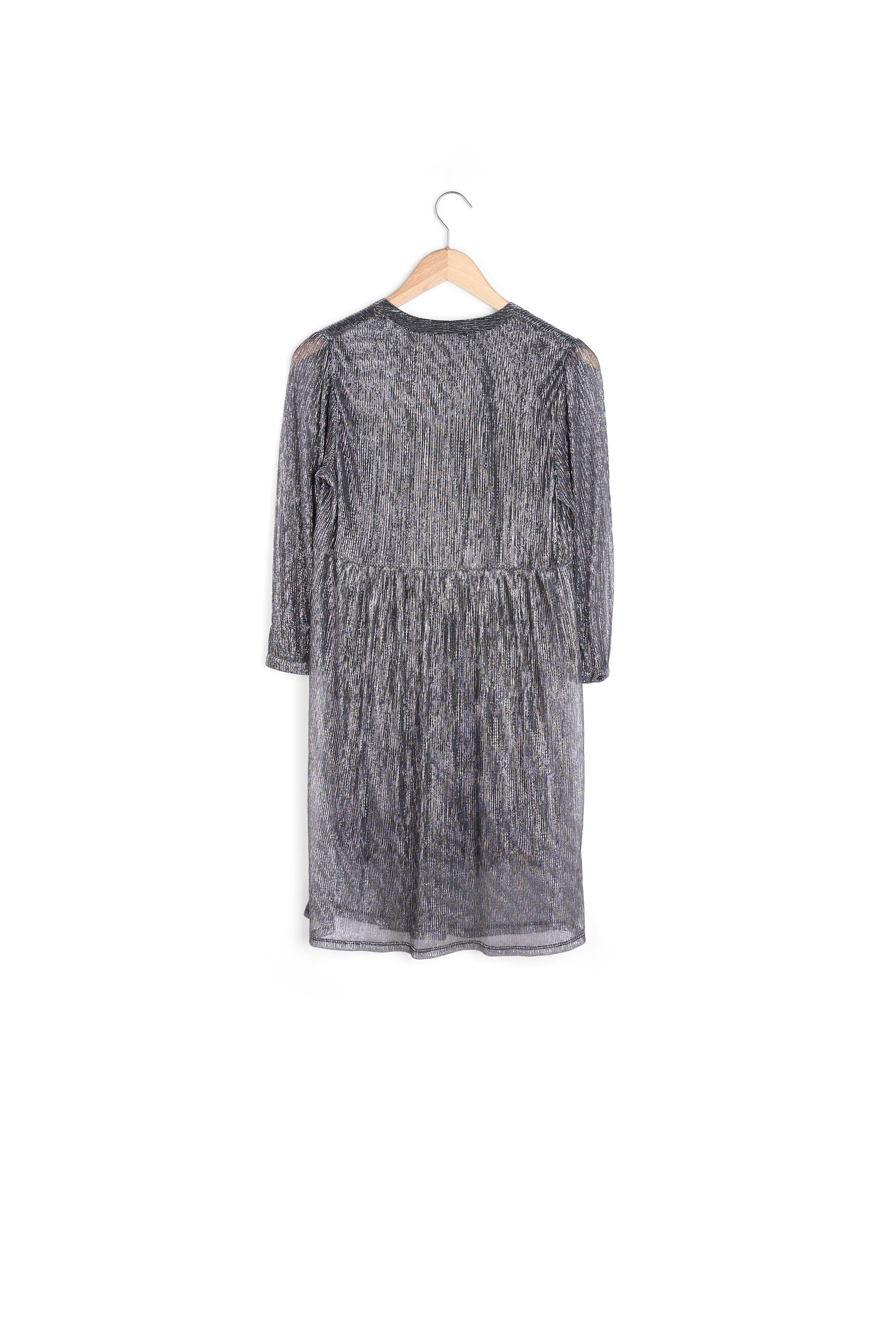 Robe droite lamée Cynthia Faume - seconde main