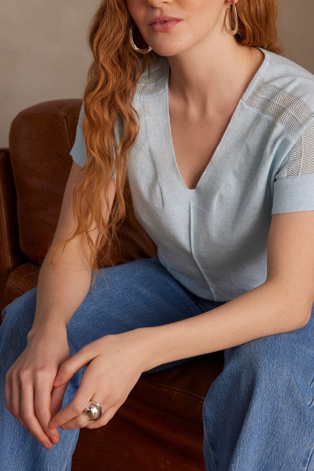 Pull SCOTTY 100% coton Faume - seconde main