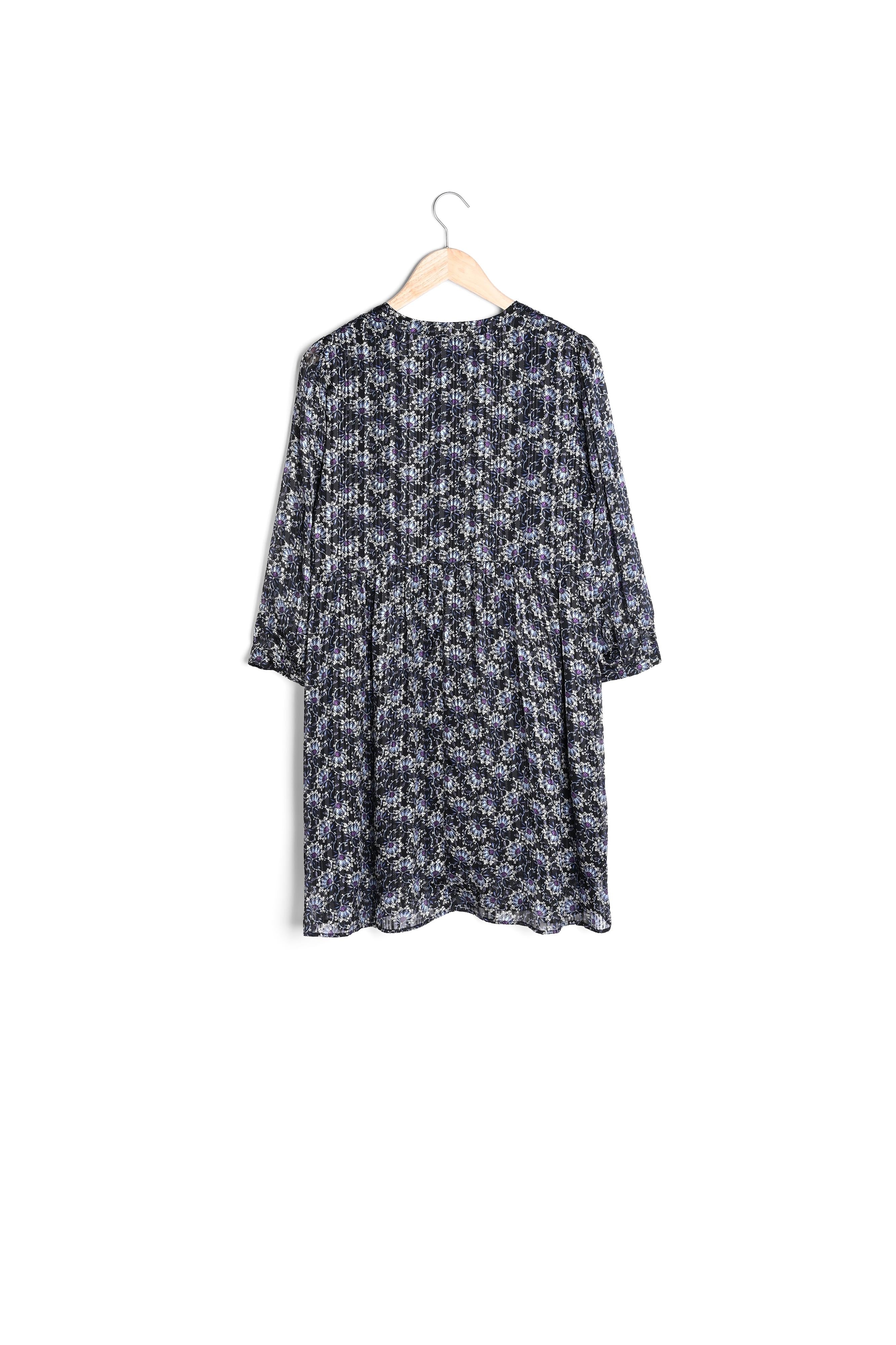 Robe courte imprimée Calypso Faume - seconde main