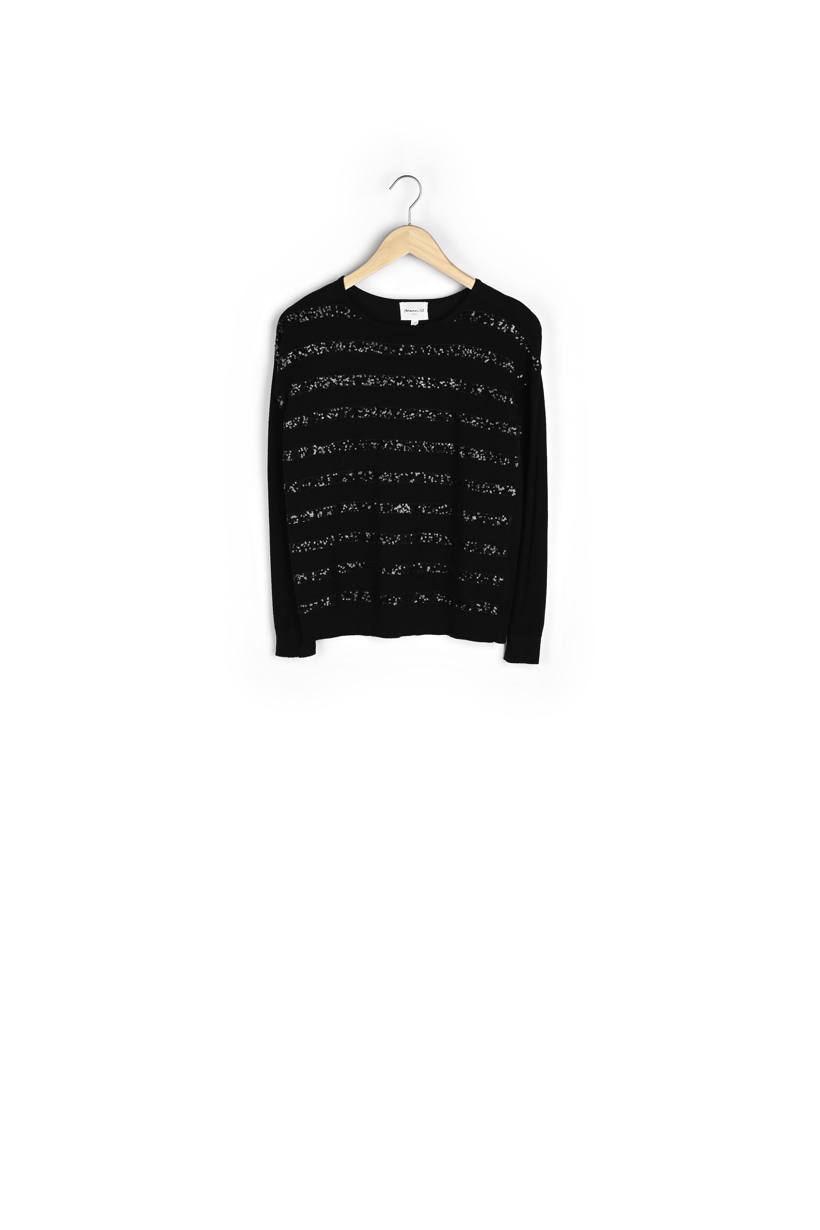 Pull rayé sequins Ryad Faume - seconde main