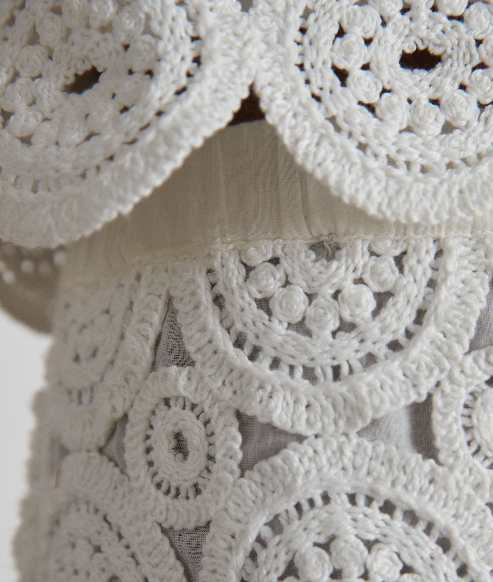 Jupe en crochet Dalia Faume - seconde main