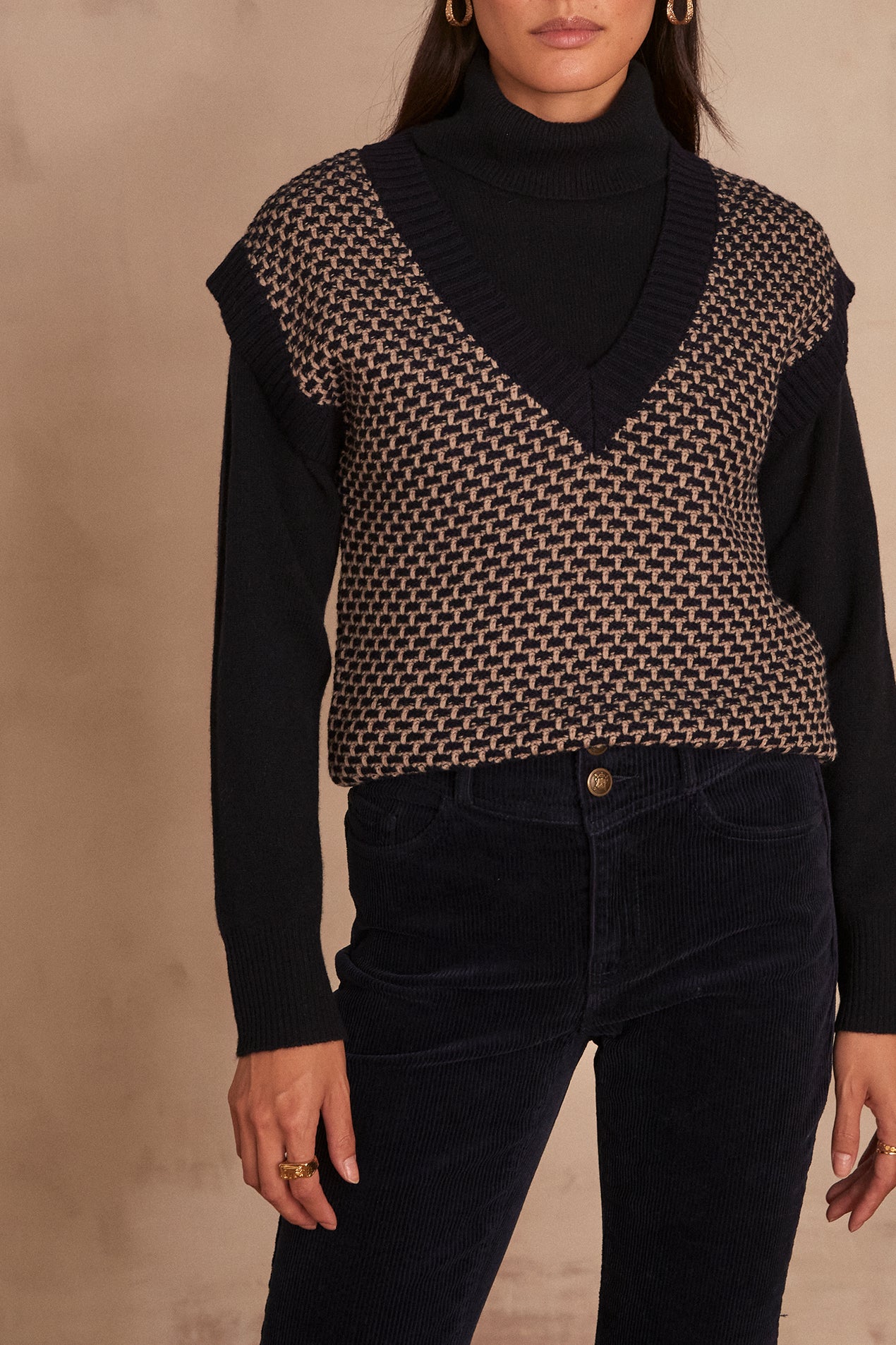 Pull ABBY Faume - seconde main