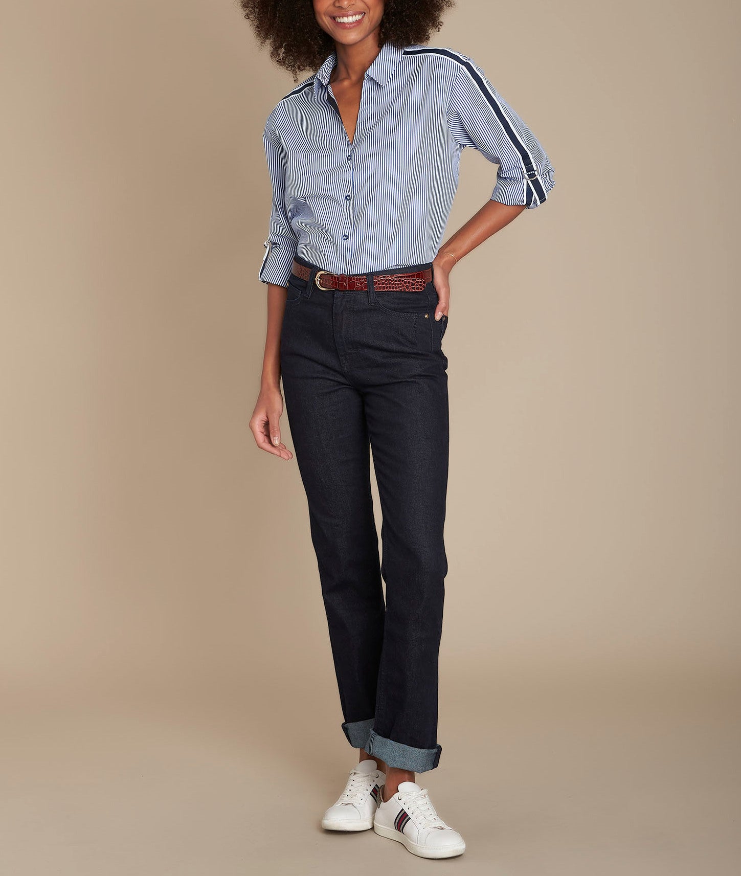 Chemise rayée Cathleen Faume - seconde main