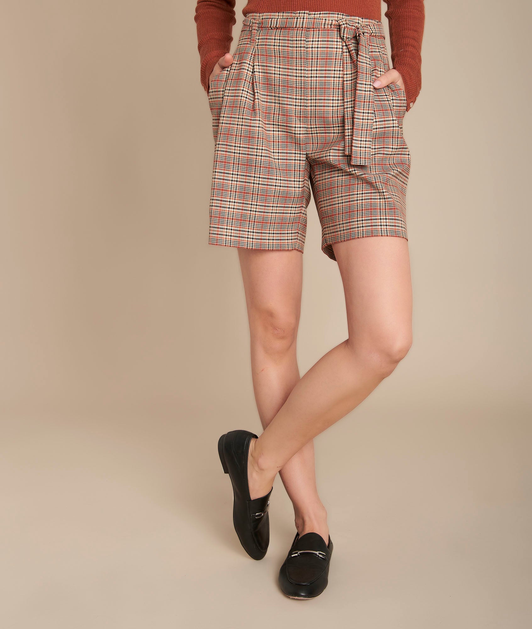 Short à carreaux Eros Faume - seconde main