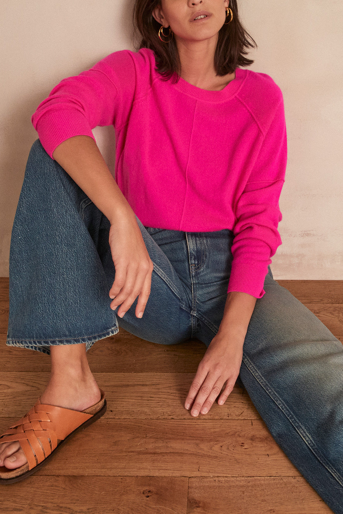 Jean wide leg Sandy Faume - seconde main