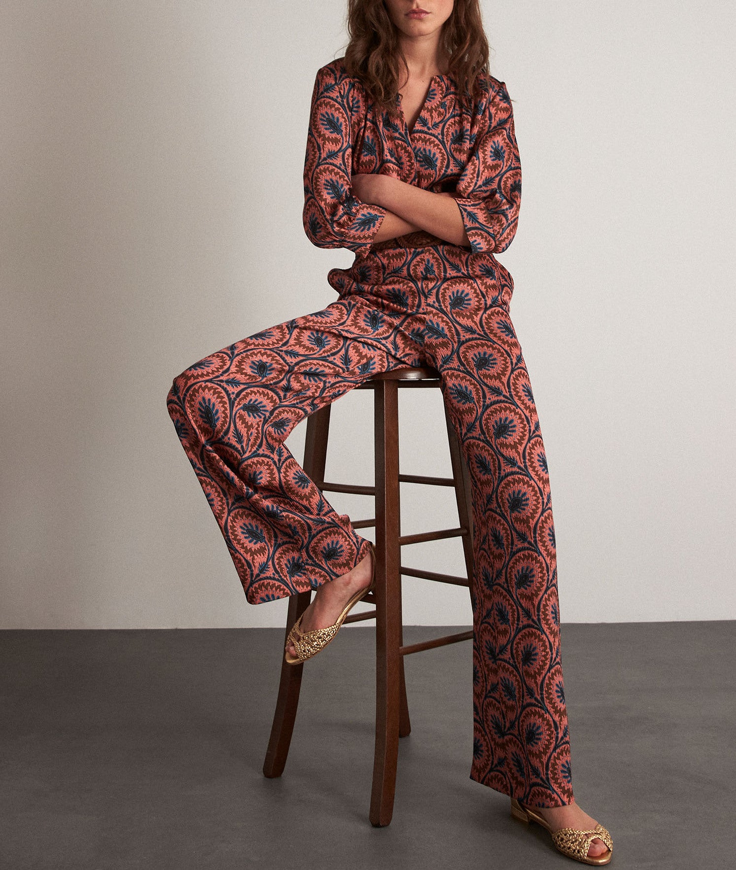 Pantalon large Leana Faume - seconde main