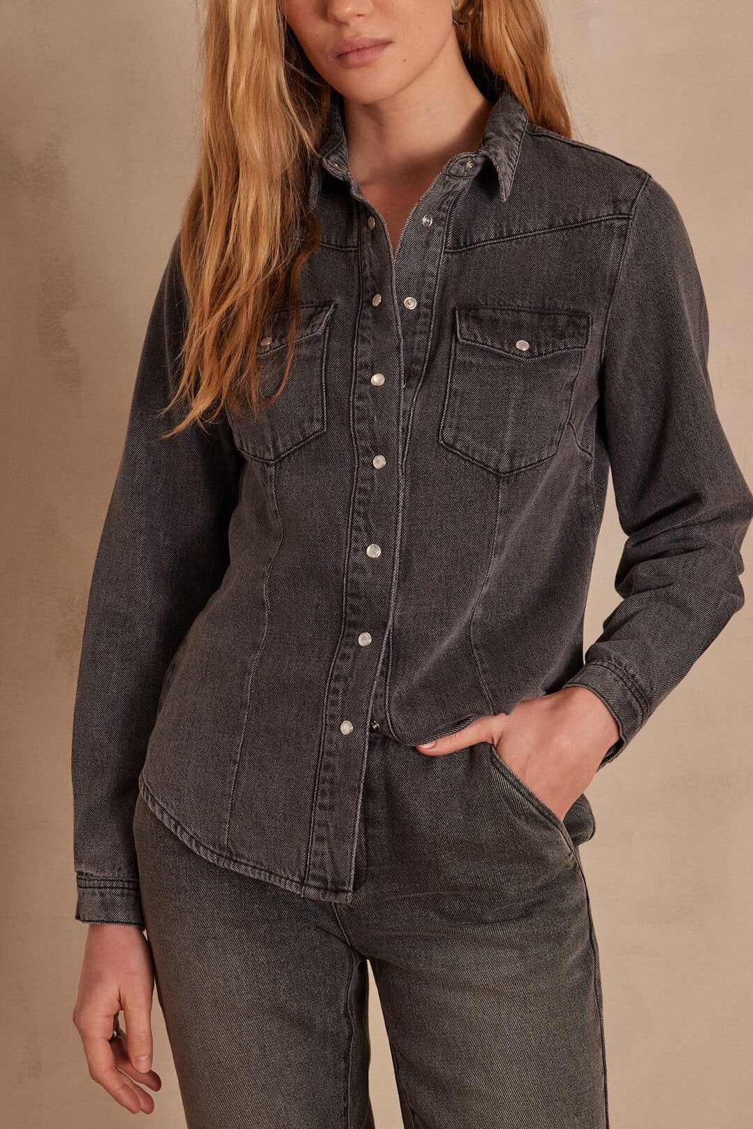 Surchemise en jean BLOUM Faume - seconde main