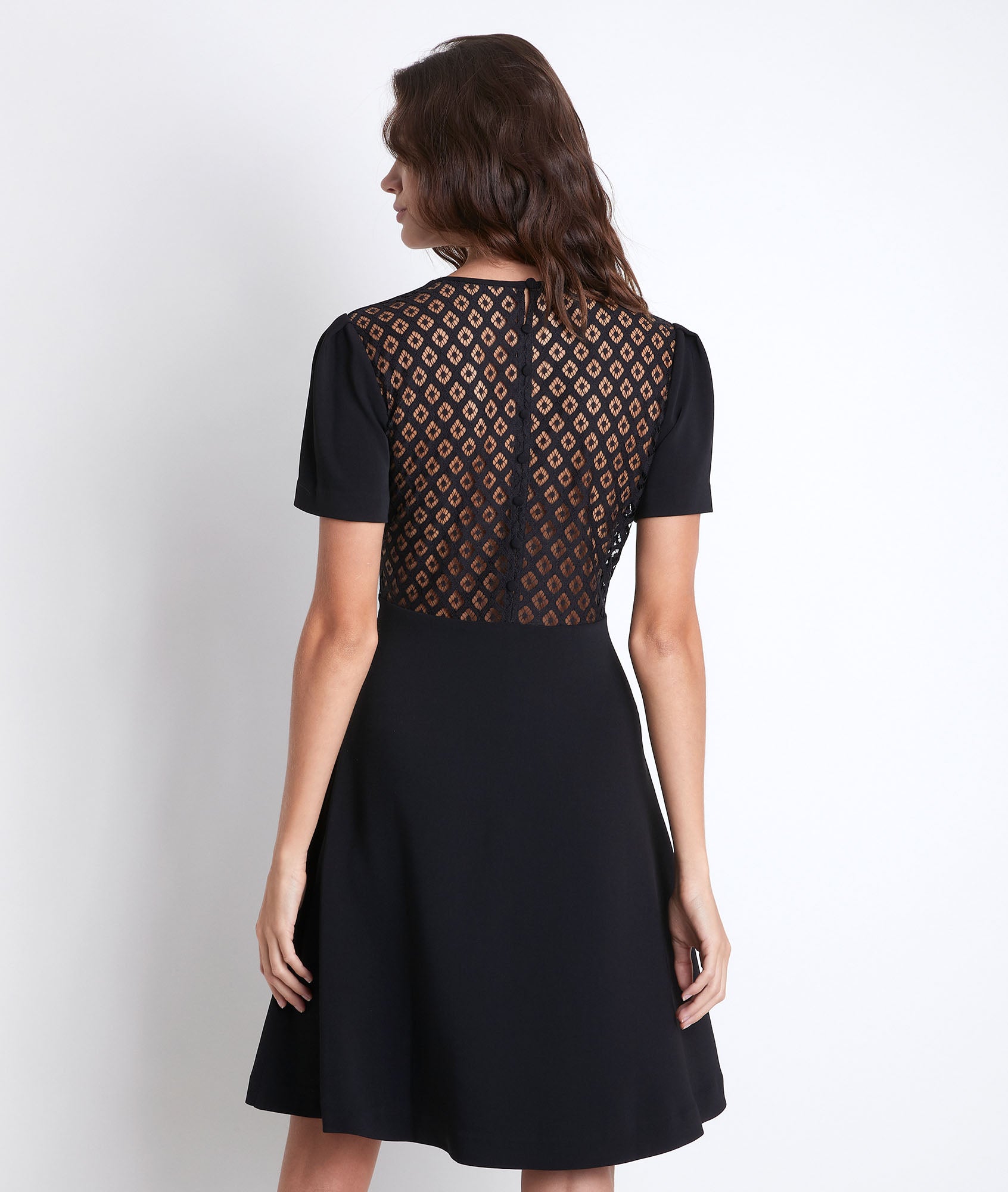 Robe dansante en dentelle Rita Faume - seconde main