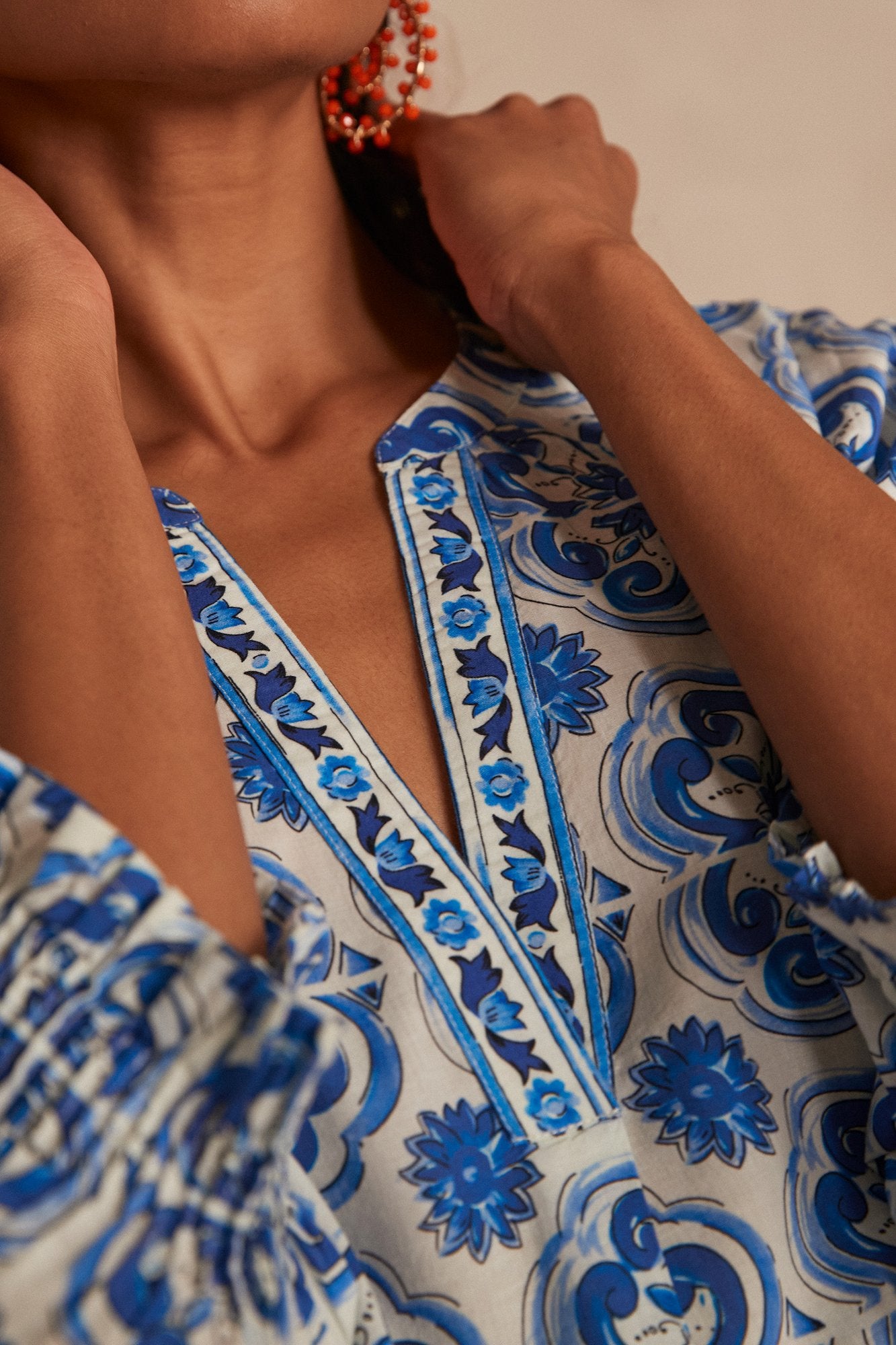 Pantalon de tailleur asymétrique Preppy Faume - seconde main