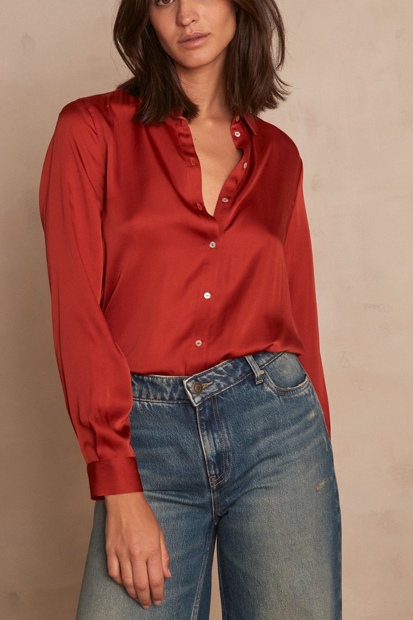 Chemise CARLA Faume - seconde main